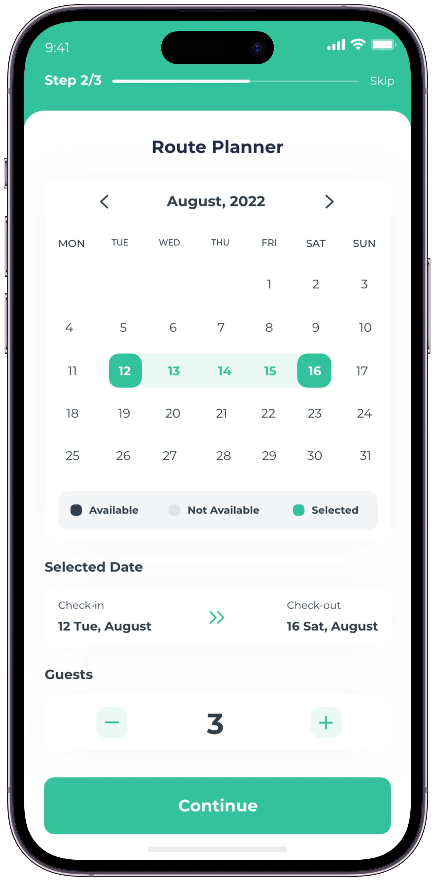Plavel Tourism App — tasarım 42