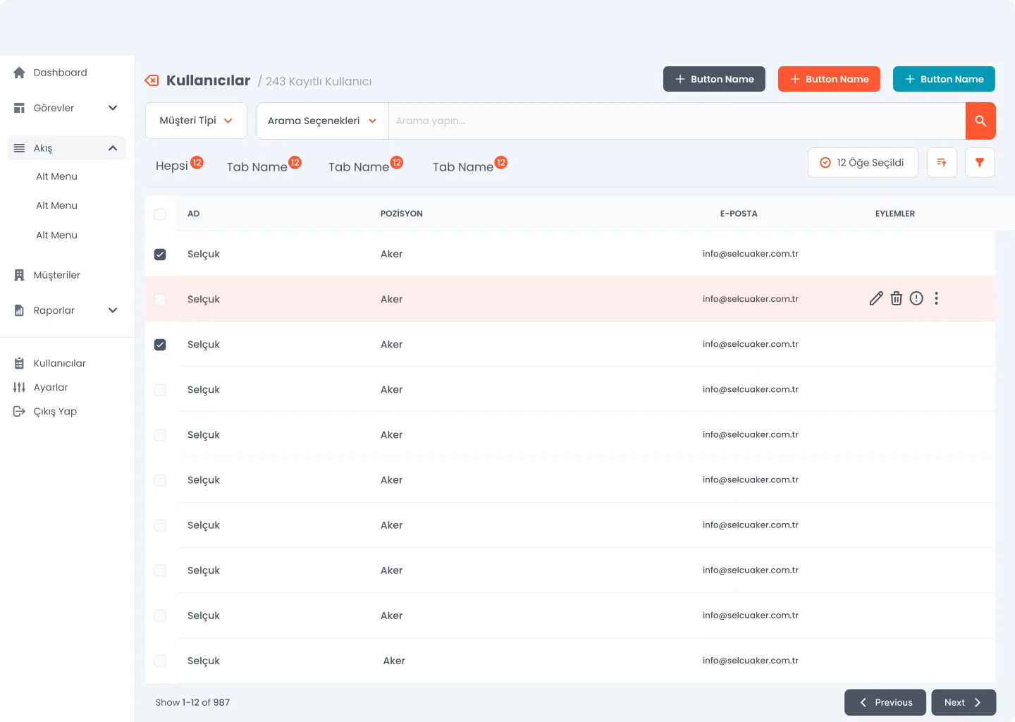 Leadport Customer App — tasarım 13