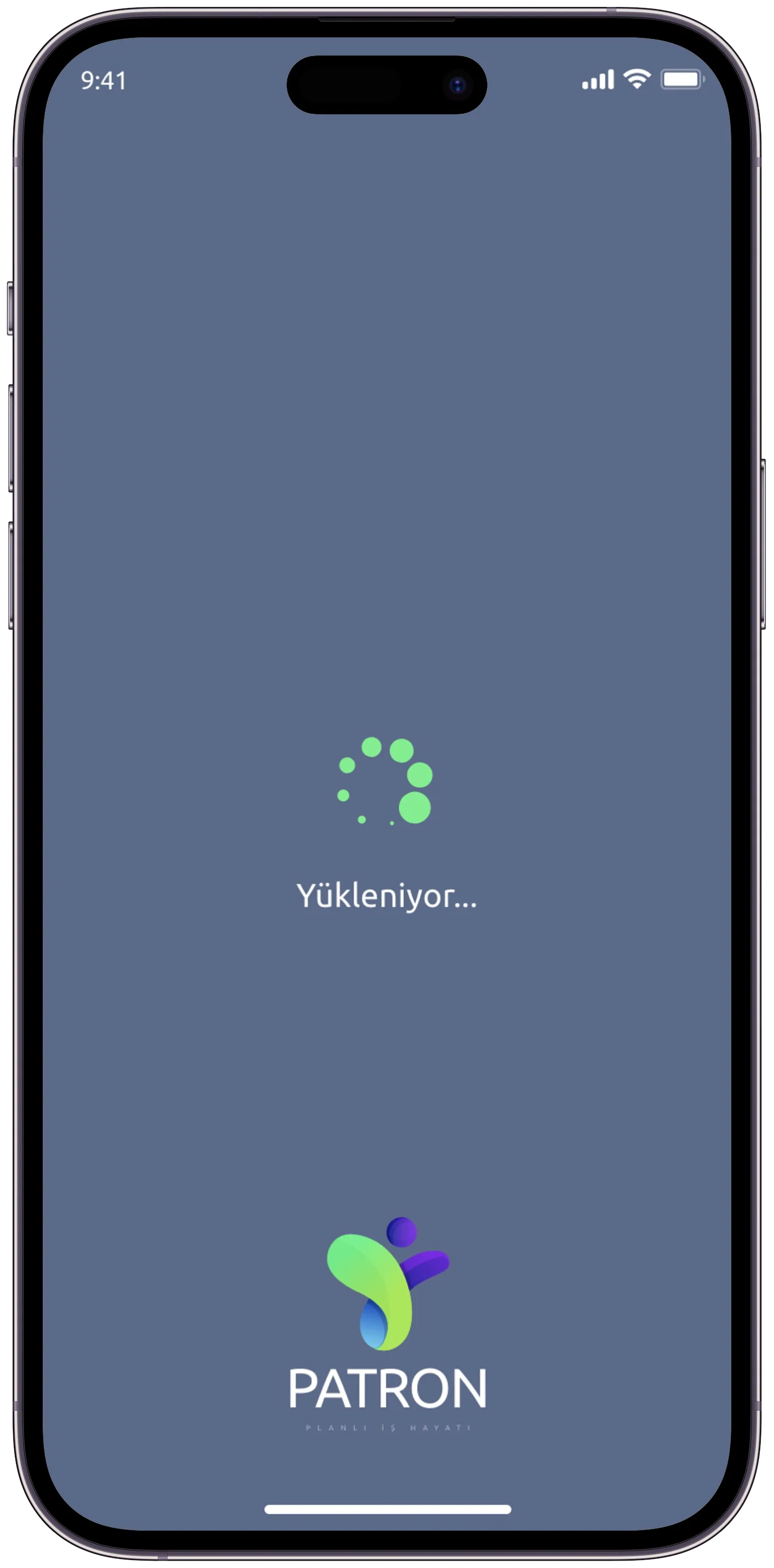 Patron Task App — tasarım 5