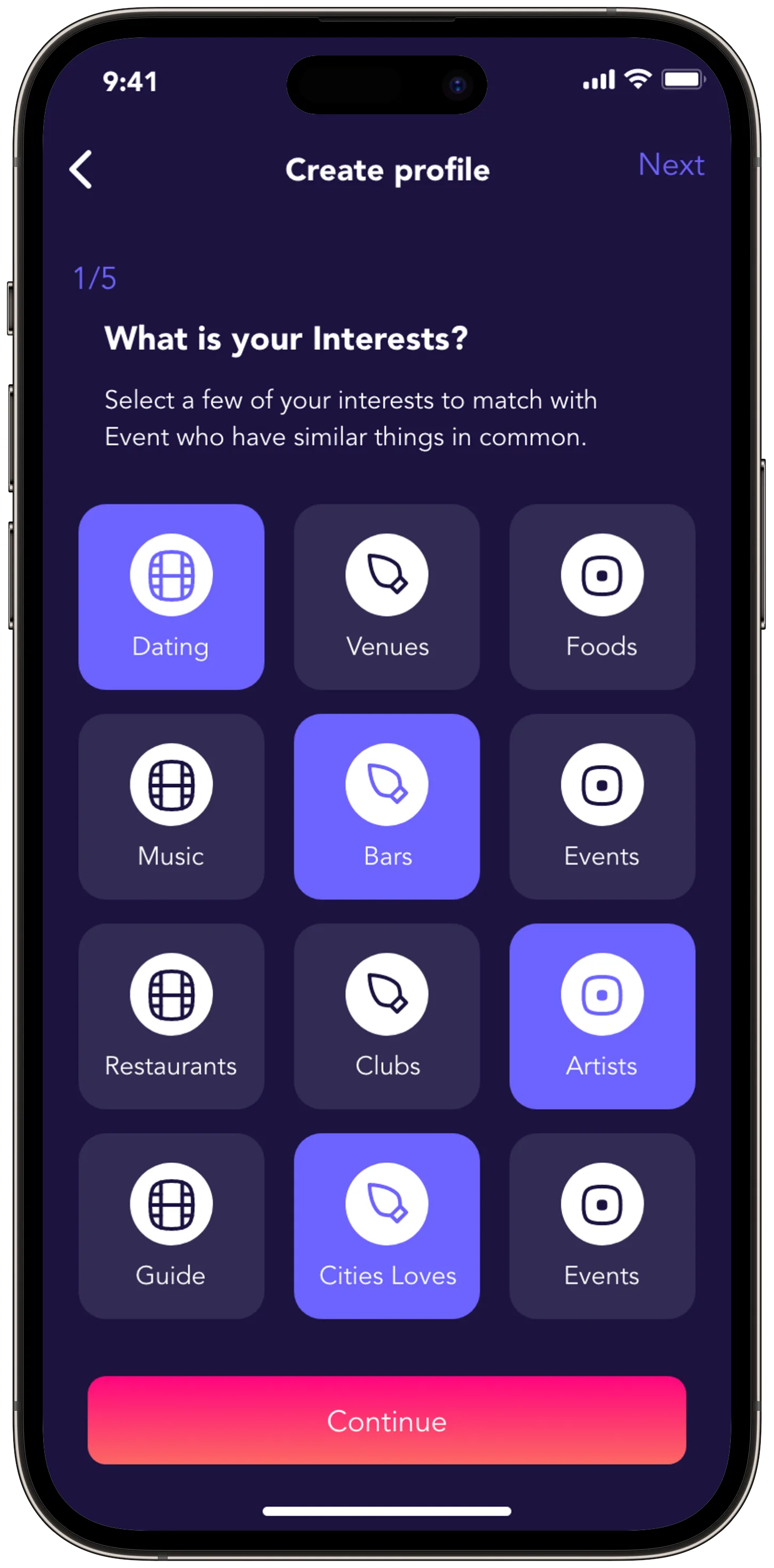 Indulge Social — tasarım 38