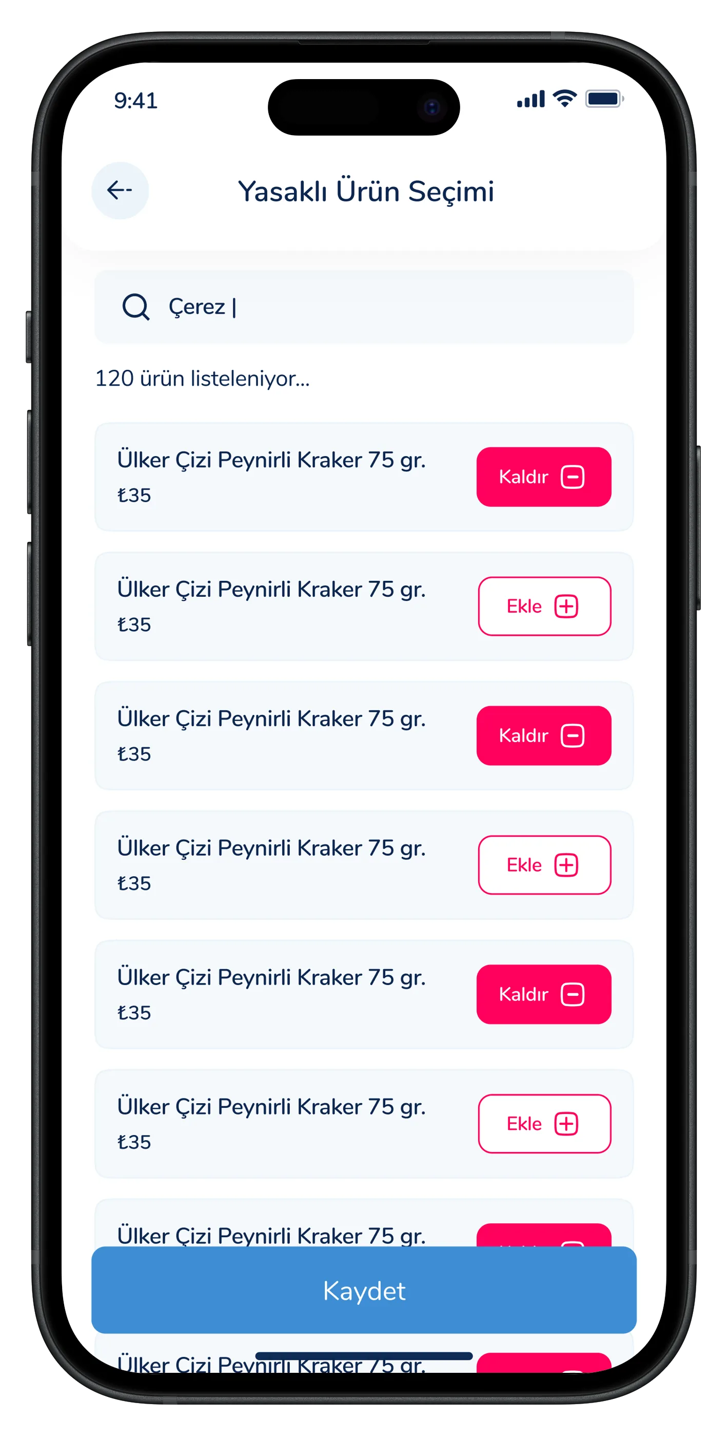 Parent & Student Mobile App — tasarım 36