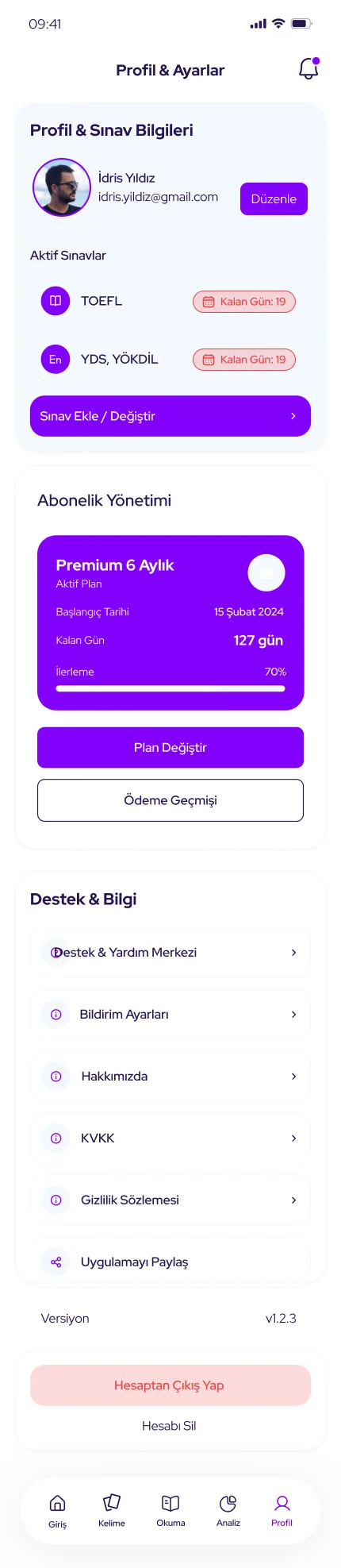 Test Master RH++ — tasarım 9