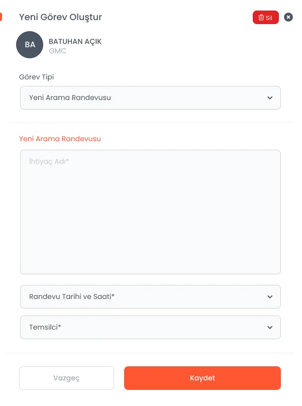 Leadport Customer App — tasarım 25