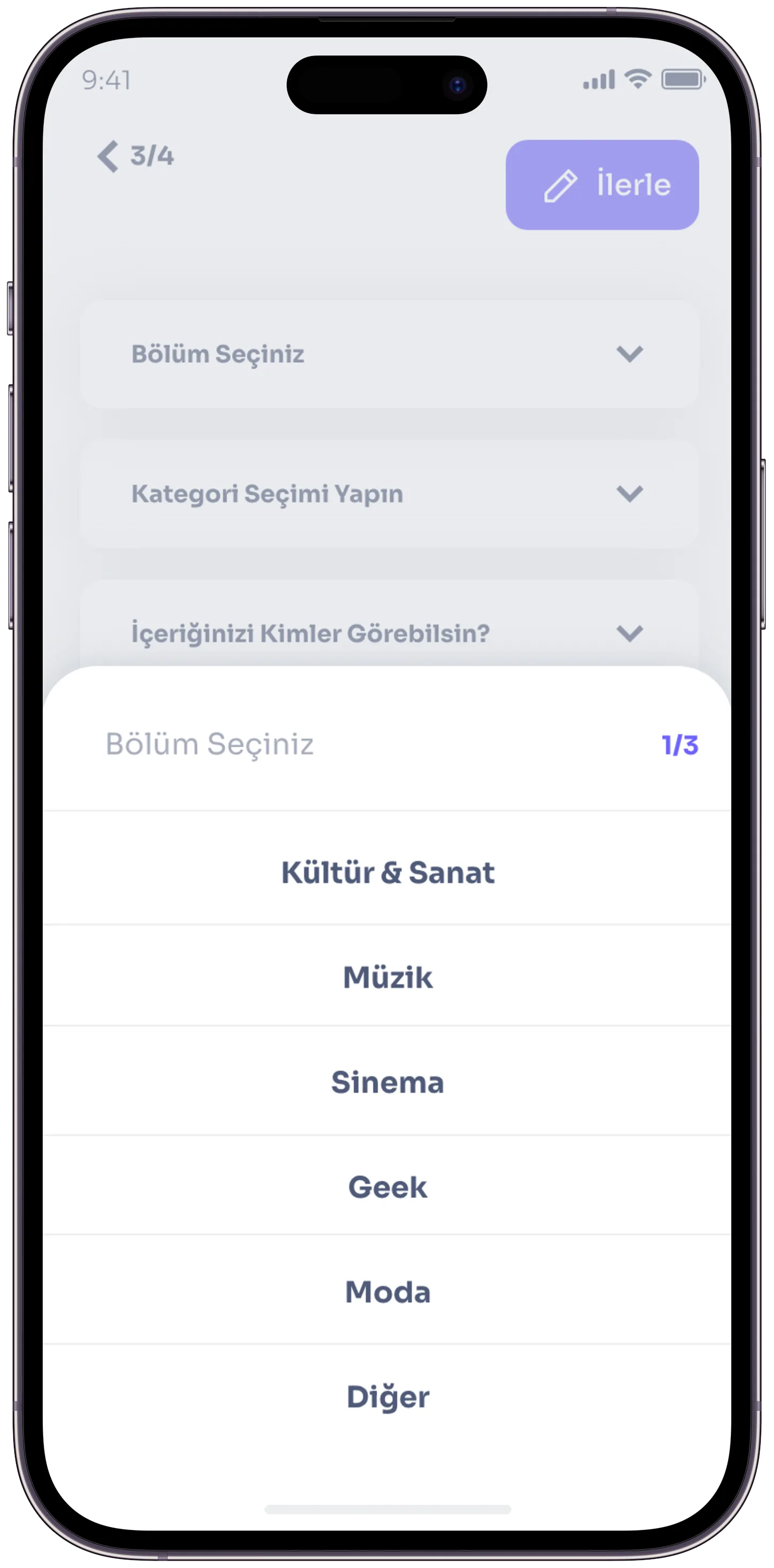 Wannart Social App — tasarım 20