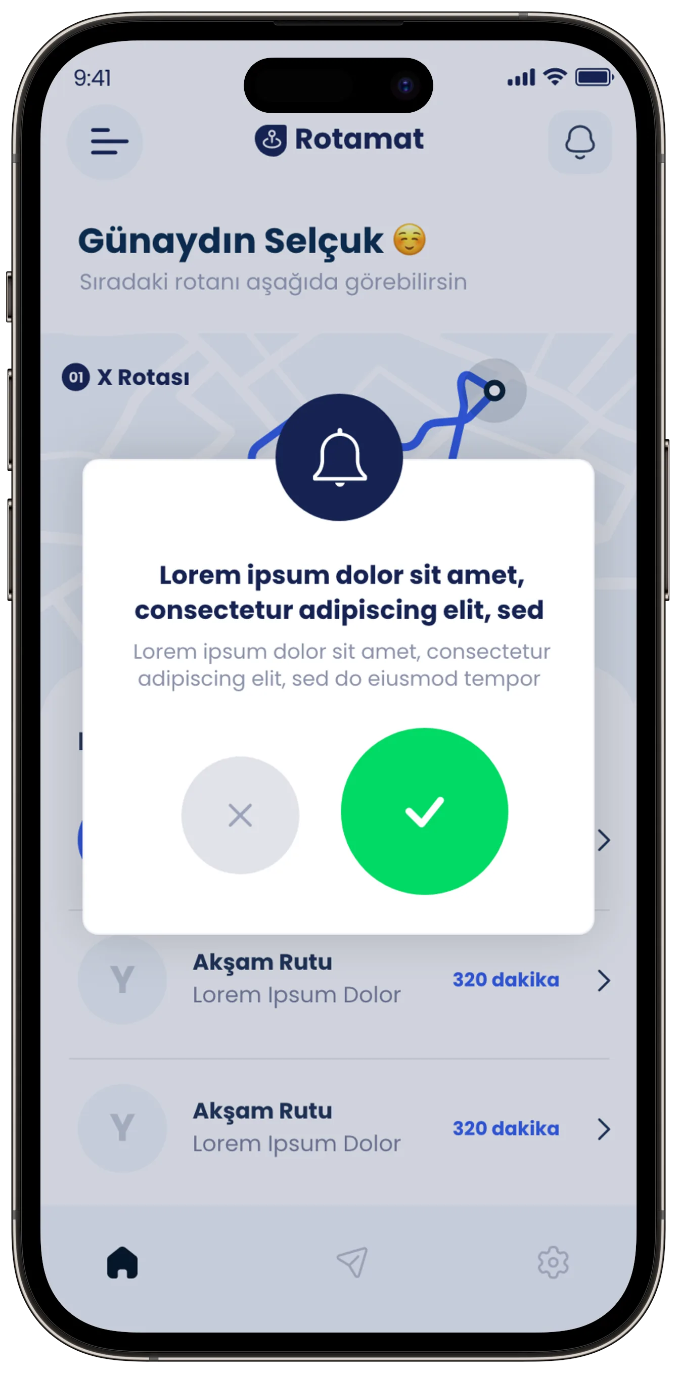Rotamat App — tasarım 11
