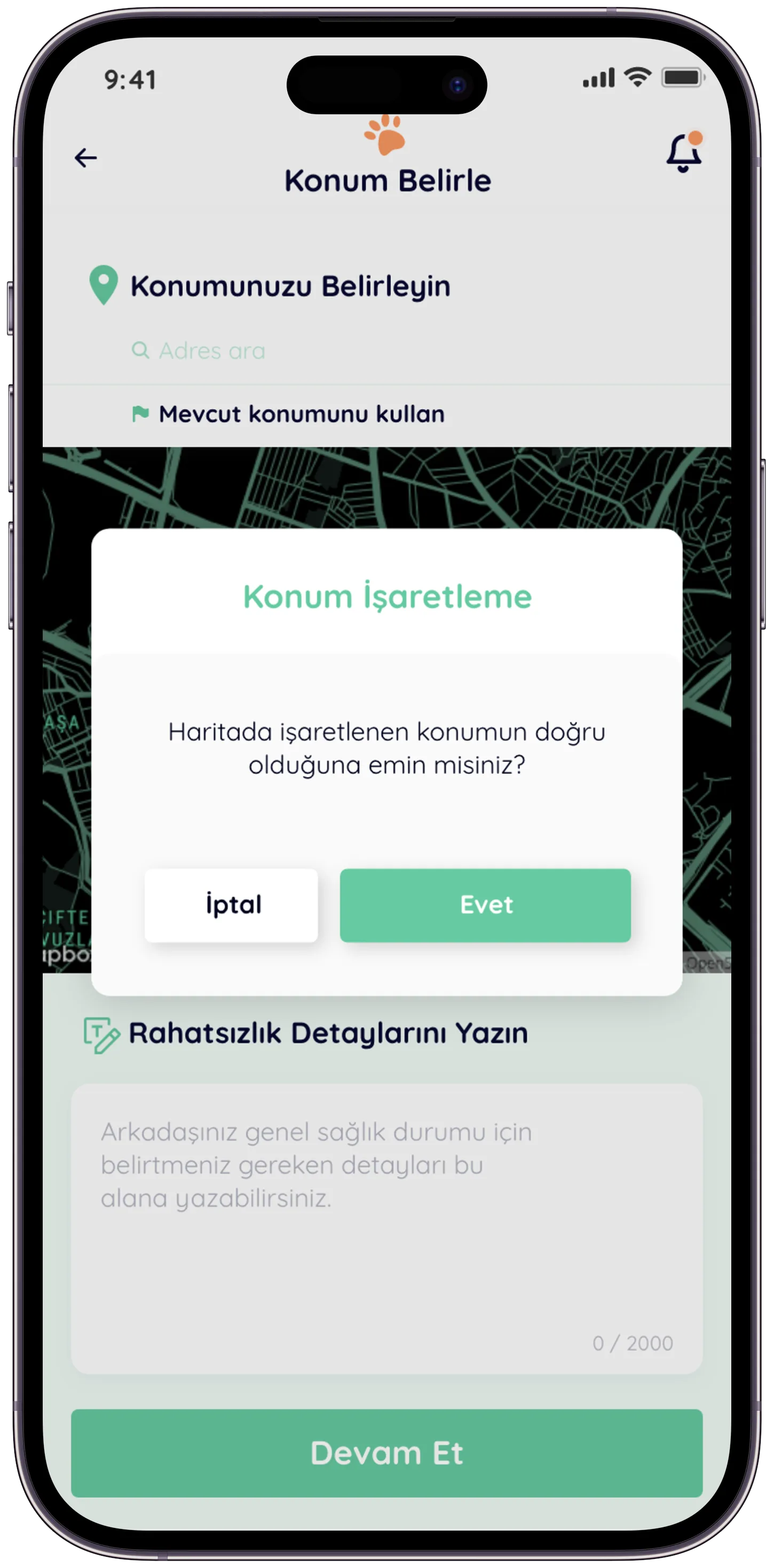 Pawla Pet App — tasarım 42