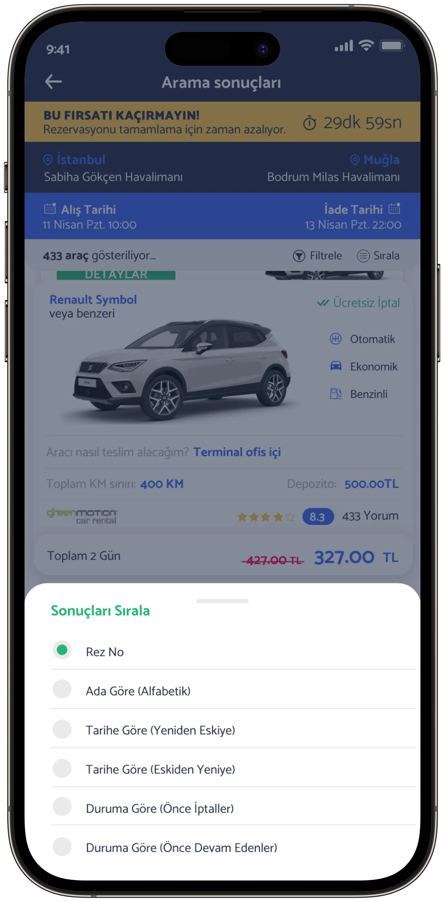 Ayes Rent A Car — tasarım 36