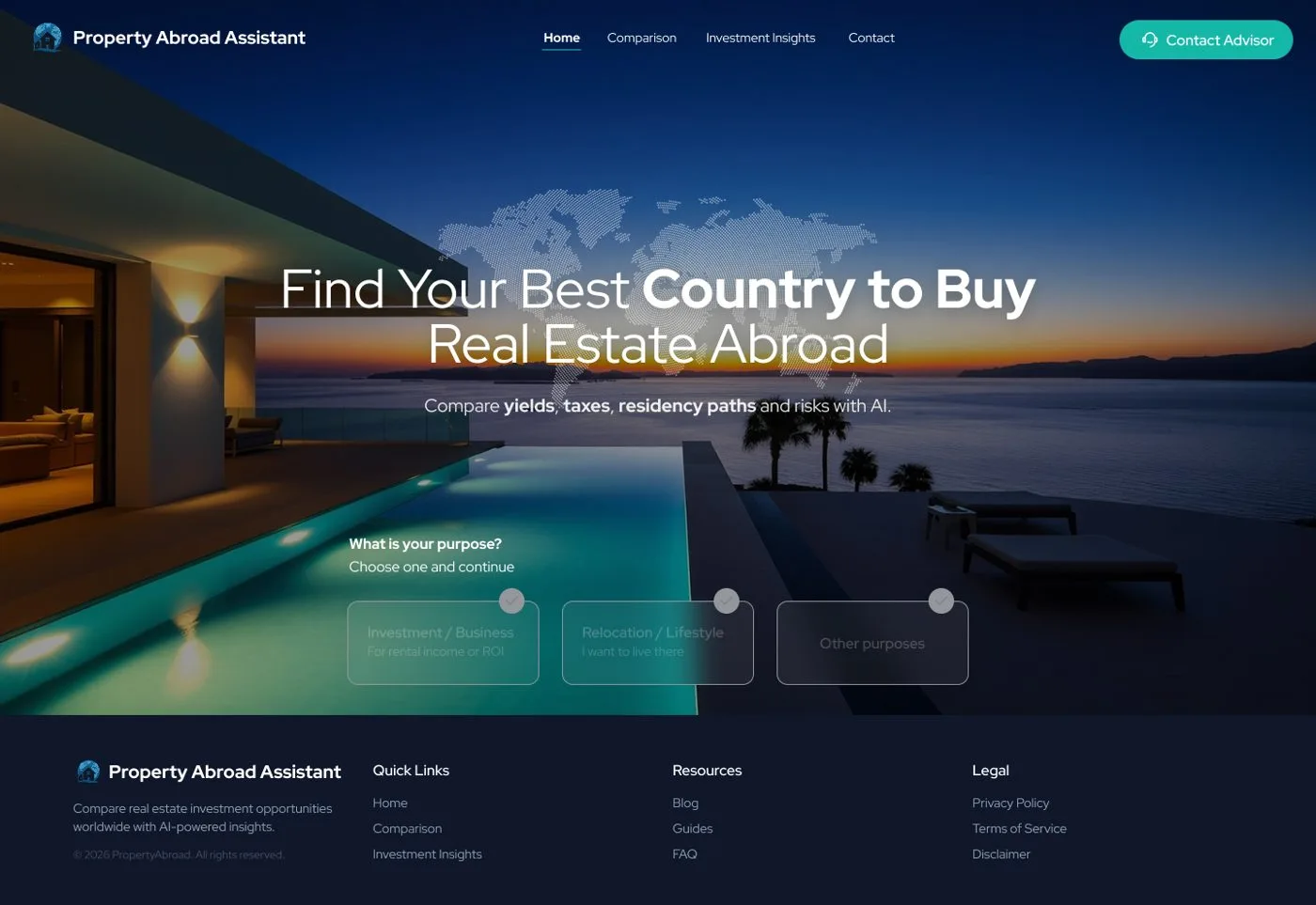 Property Saas — tasarım 1