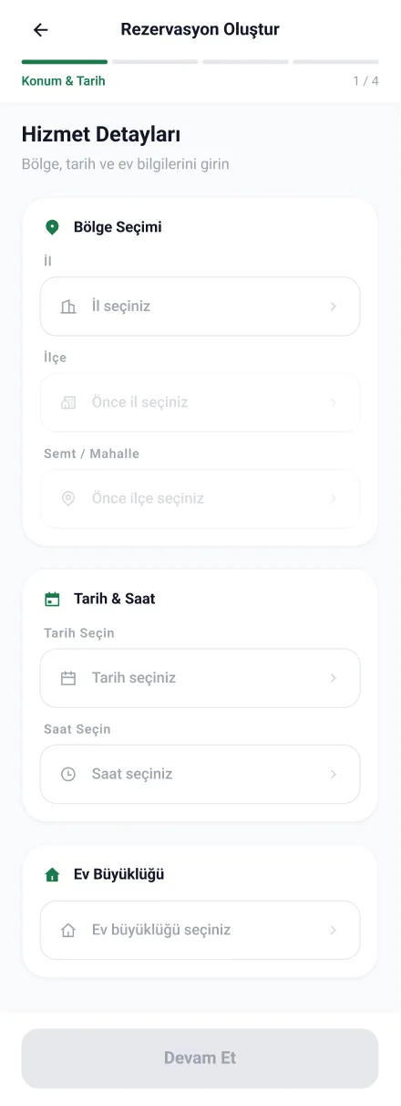 Clean Lab App — tasarım 112