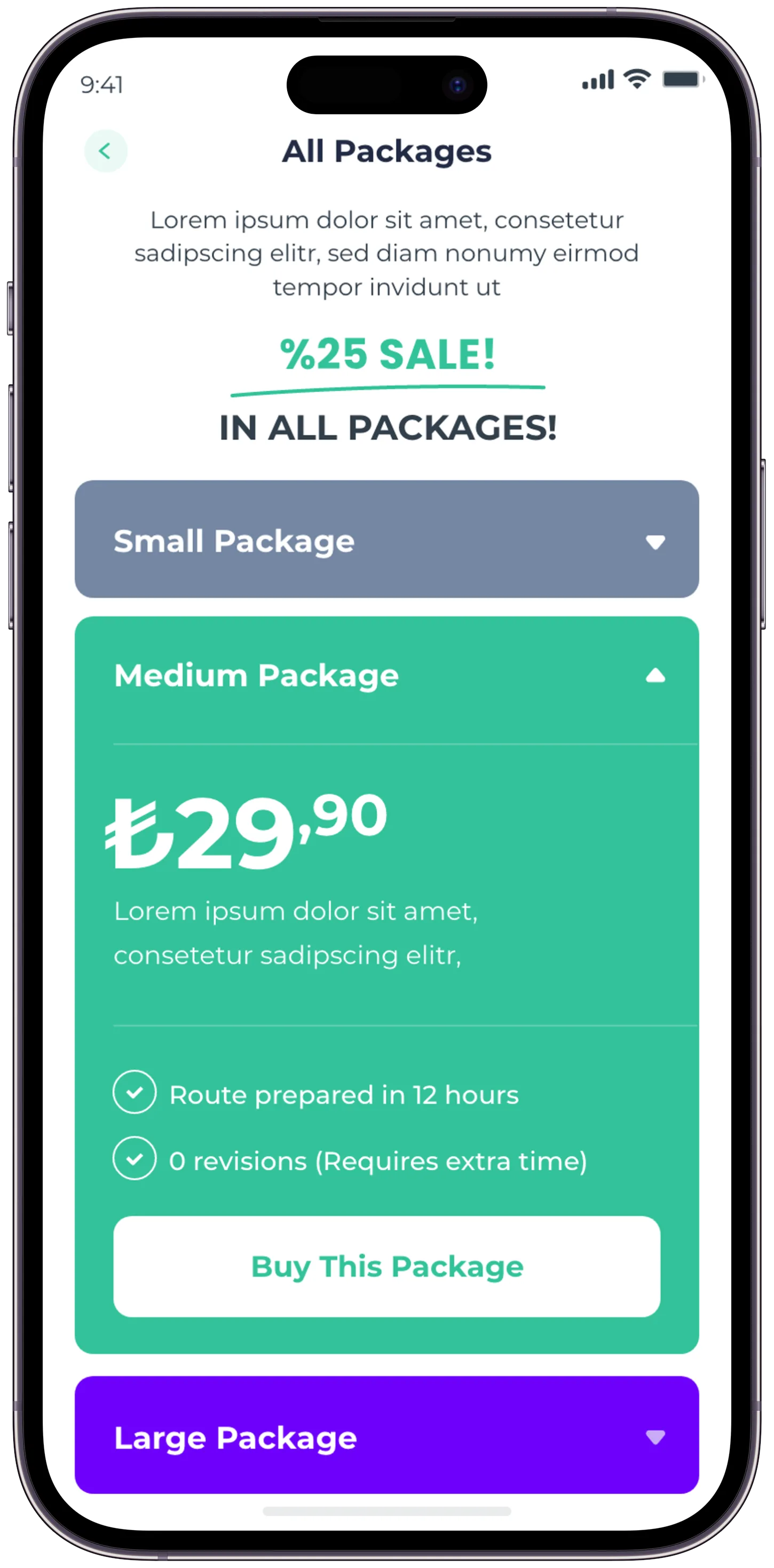 Plavel Tourism App — tasarım 2