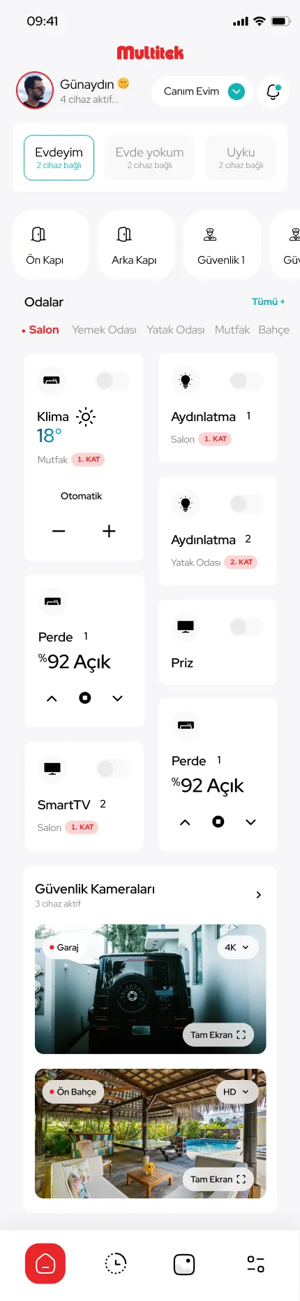Multitek Smart Home — tasarım 18