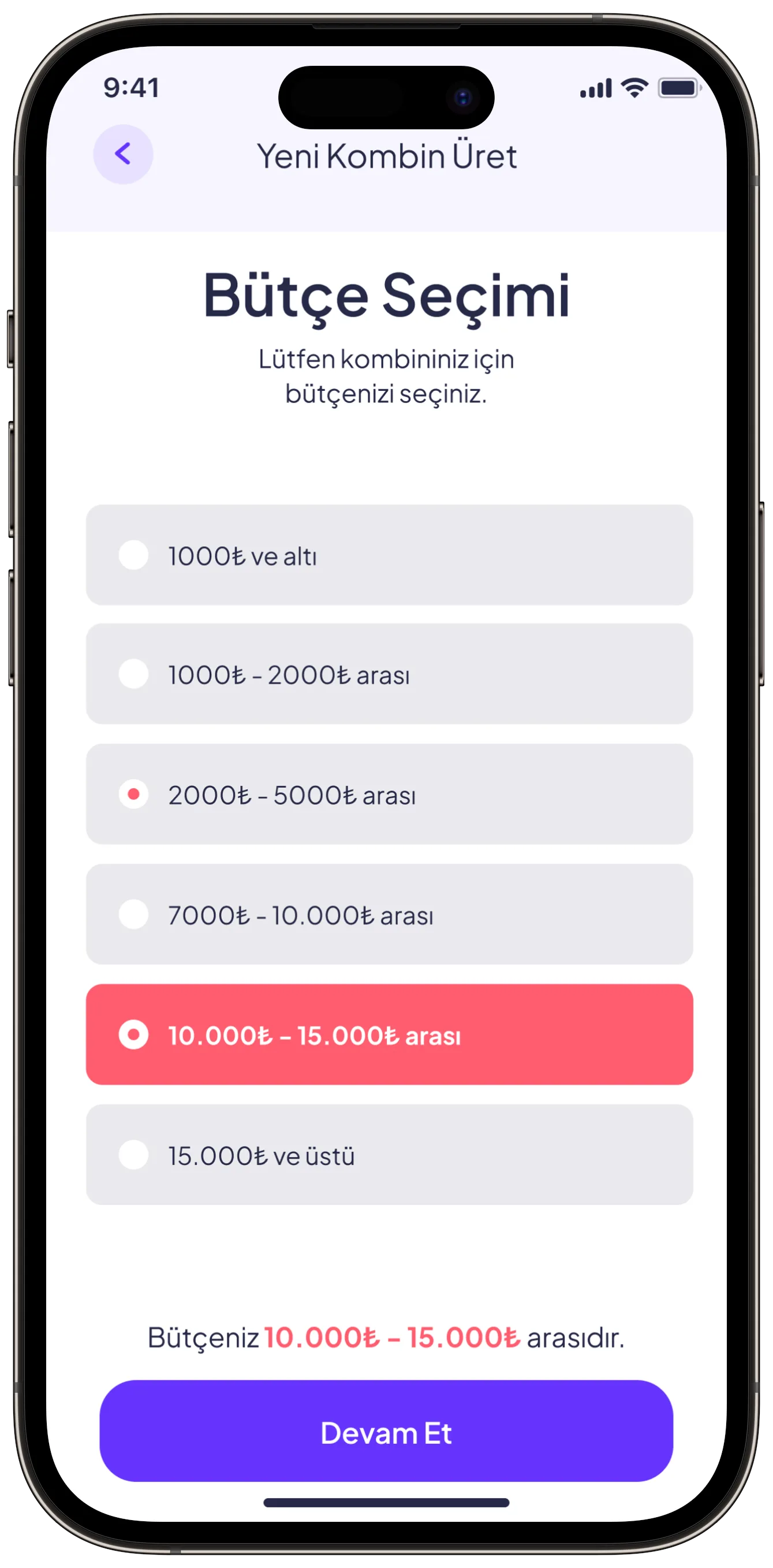 Fashion App — tasarım 31