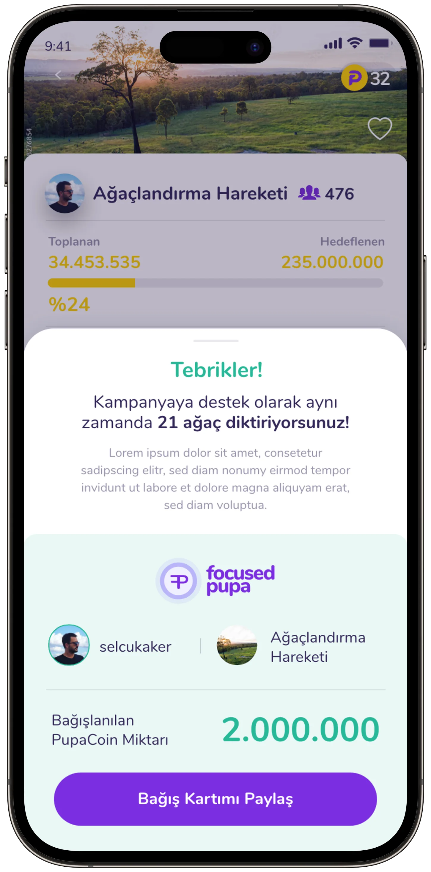 Focused Pupa — tasarım 27