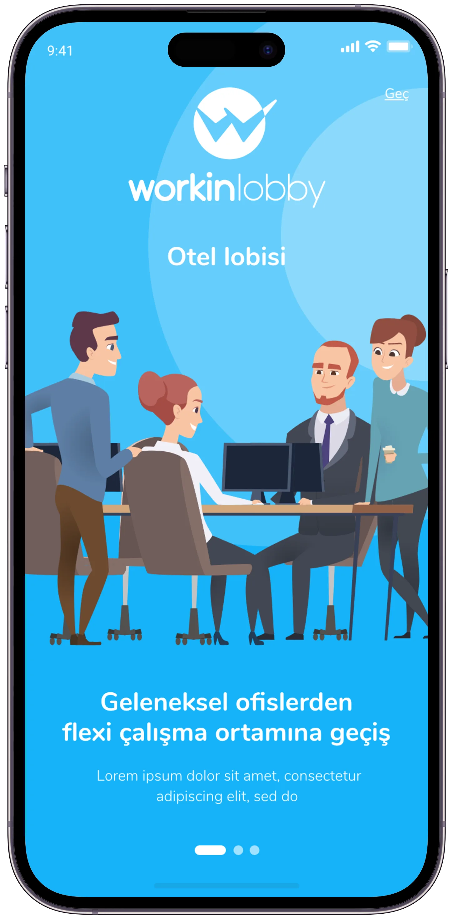 Workin Lobby — tasarım 4