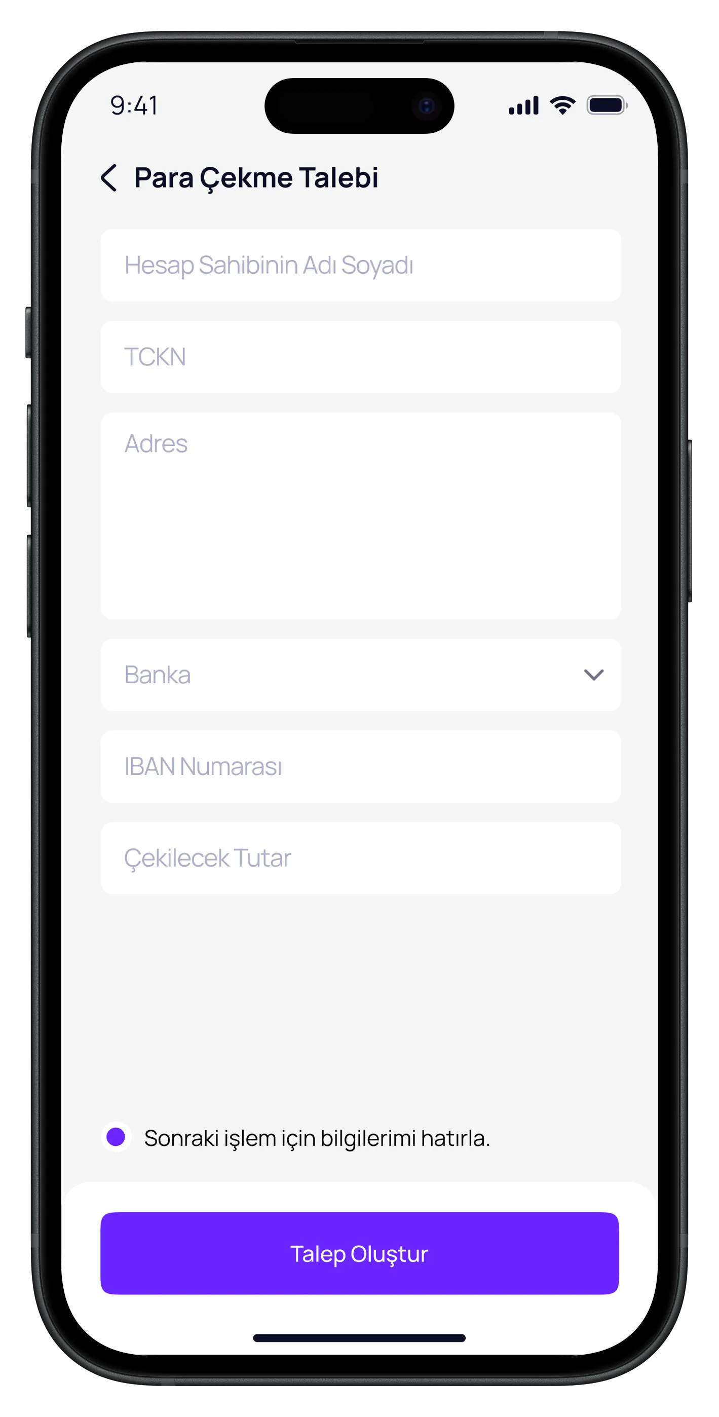 Question Based Education App — tasarım 13