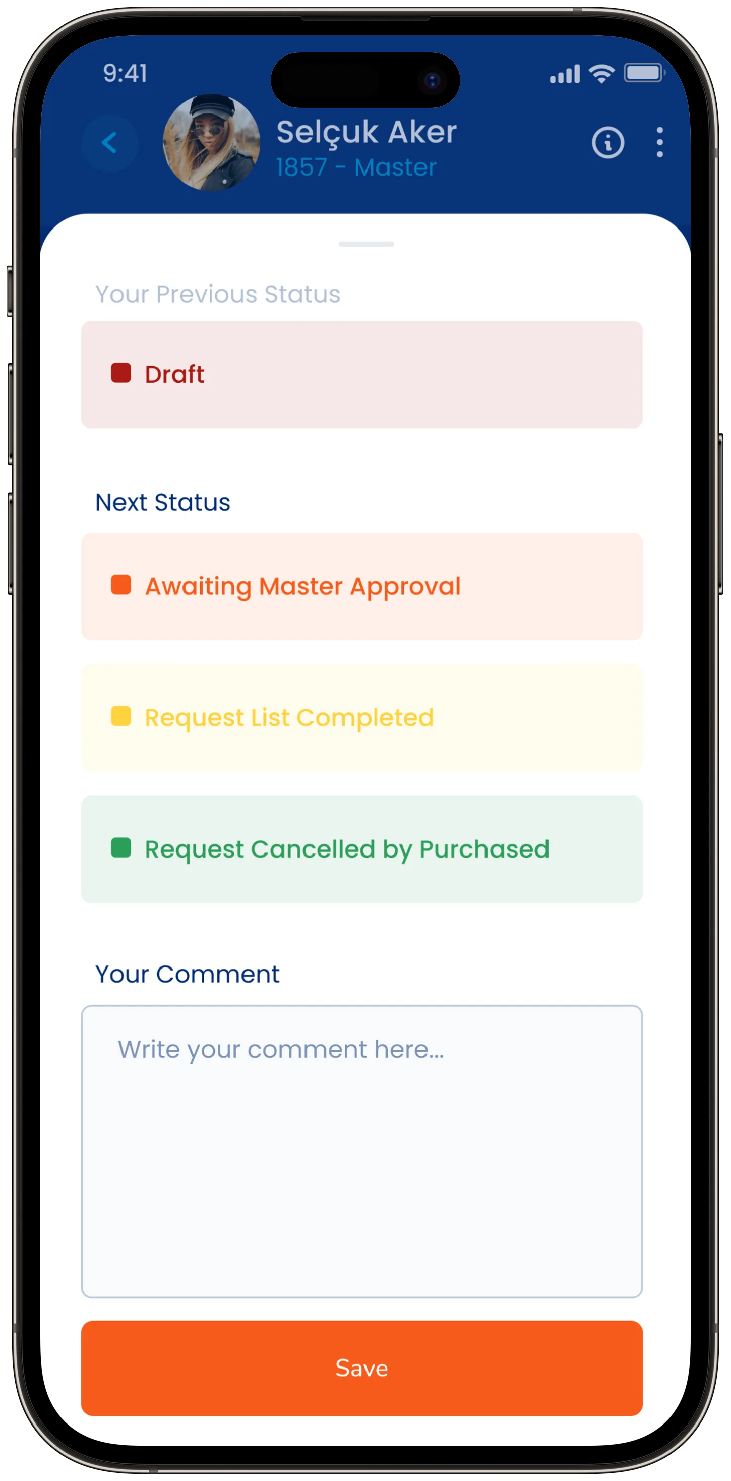 Nozzle Ship App — tasarım 12
