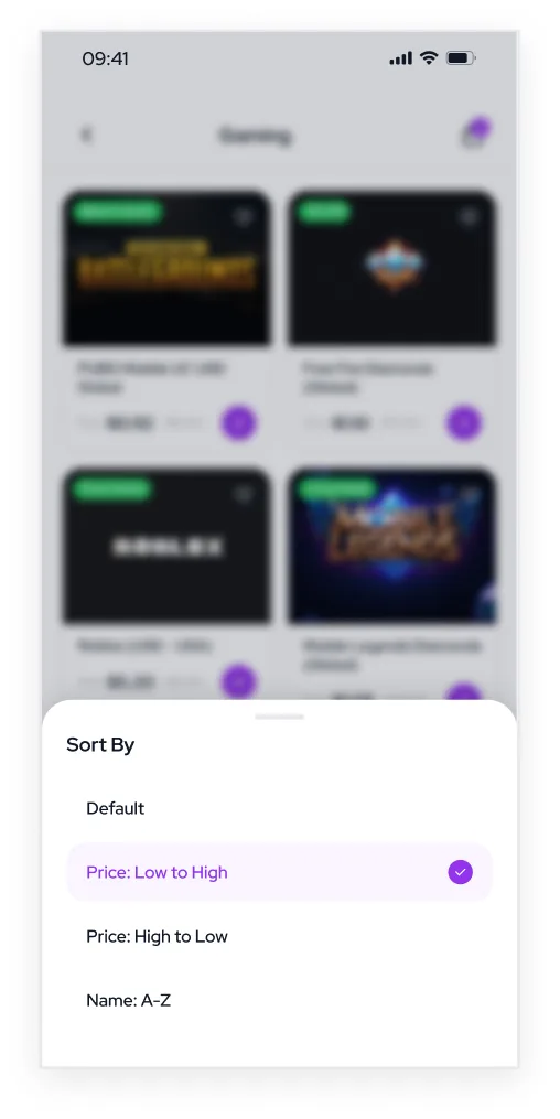 Token Store App uygulama ekranı