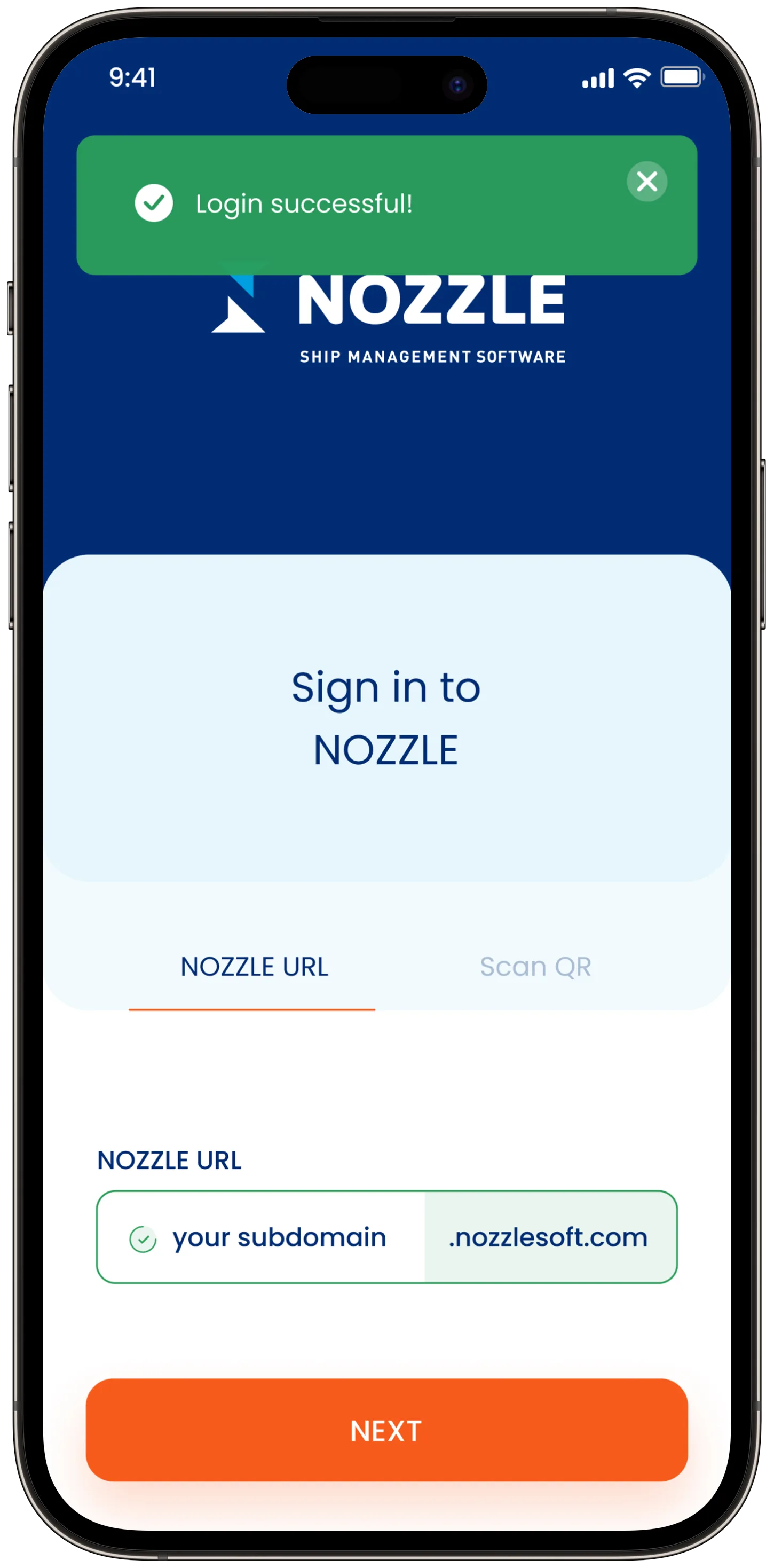 Nozzle Ship App — tasarım 28