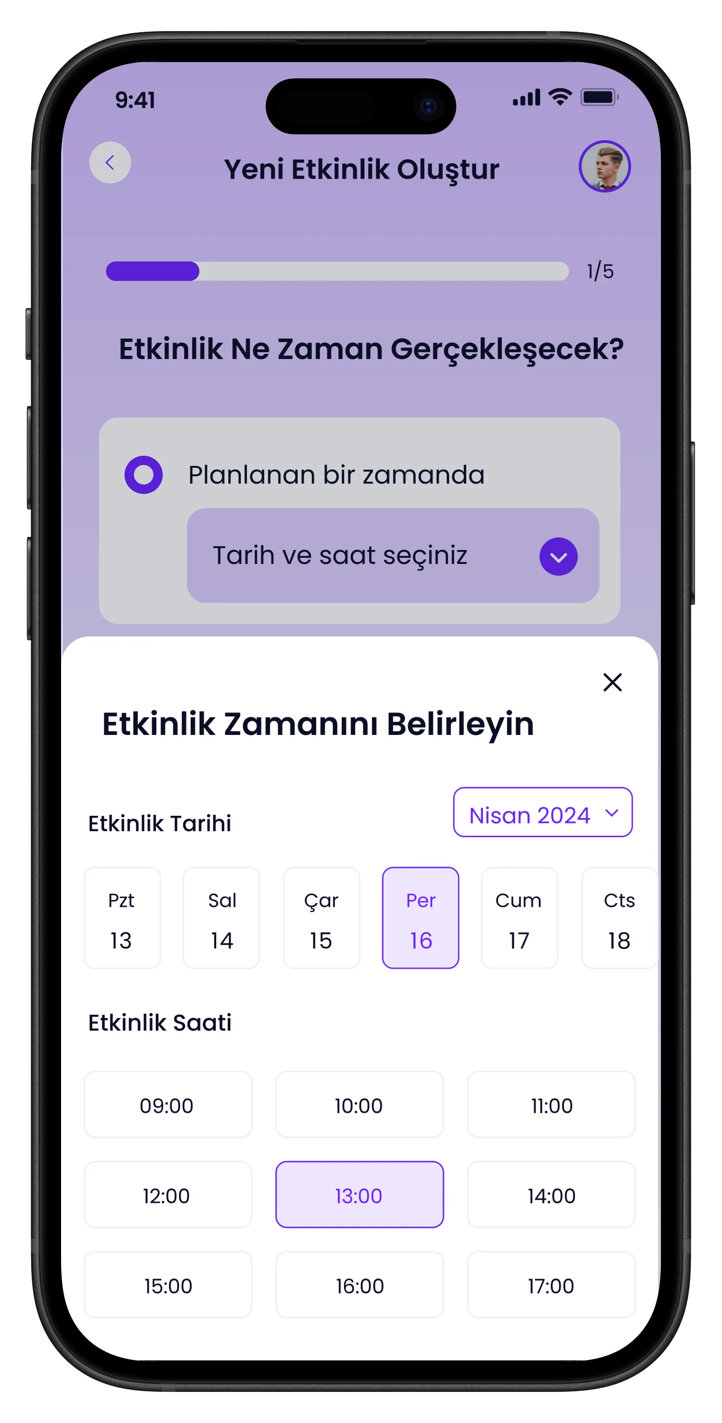 University Life Mobile App — tasarım 55