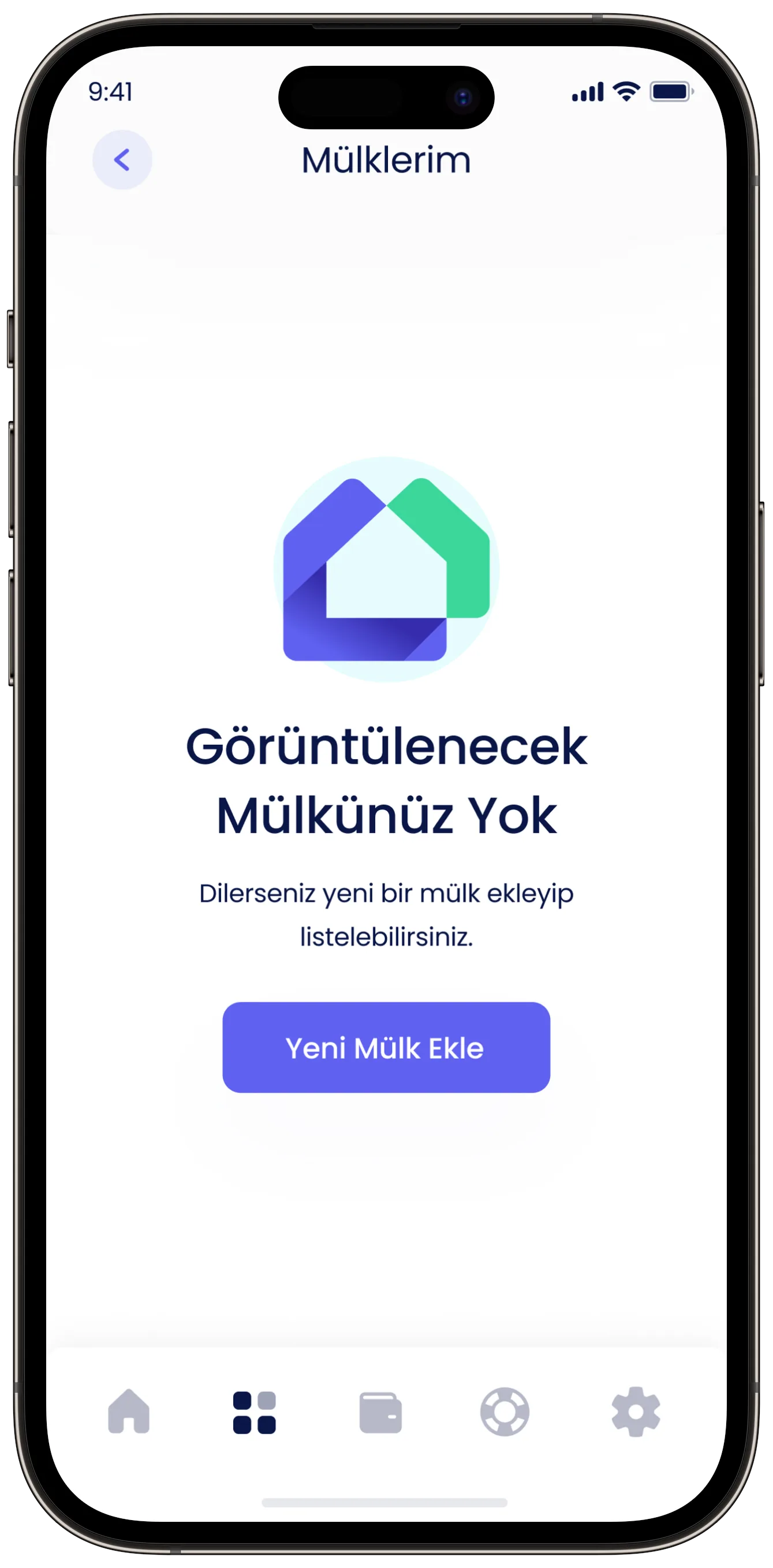 Real Estate App — tasarım 32
