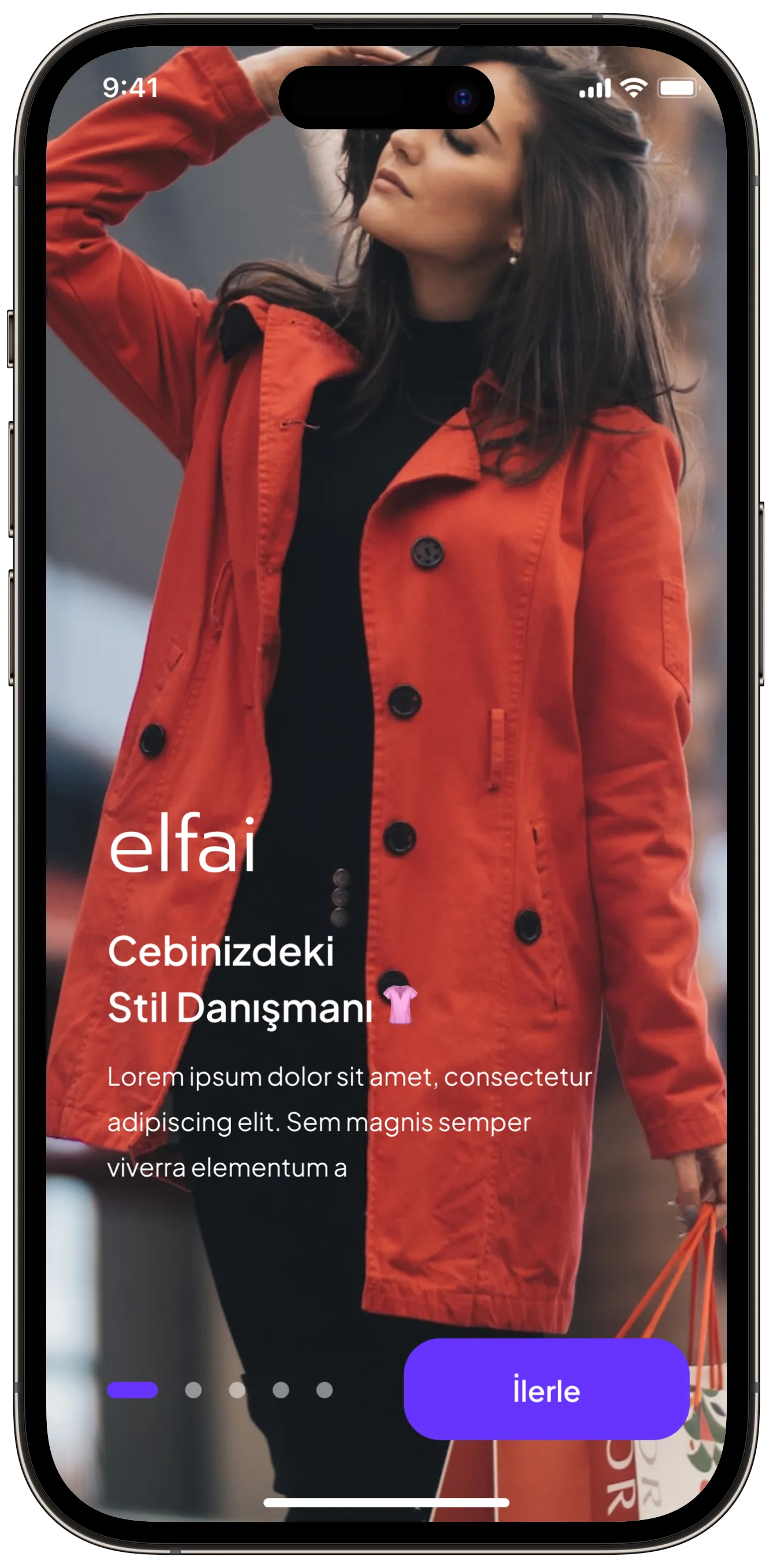Fashion App — tasarım 5