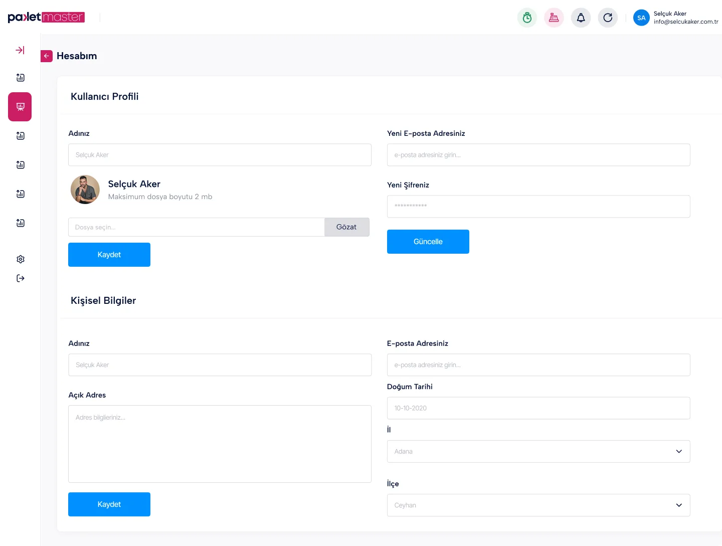 Order Tracking — tasarım 10
