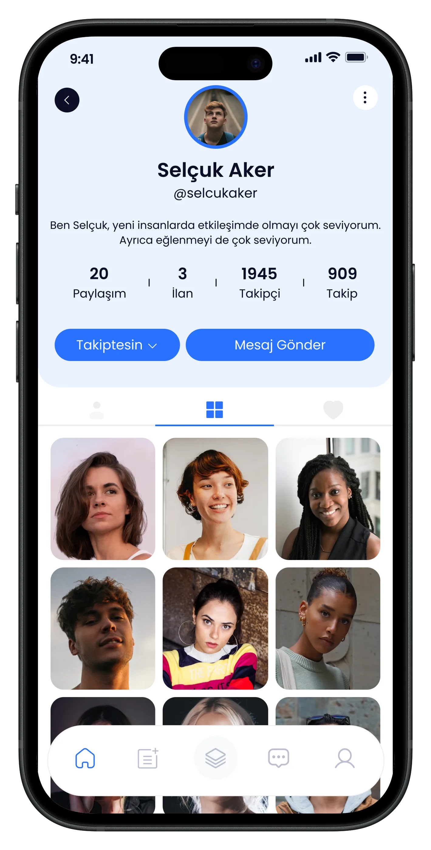University Life Mobile App — tasarım 38