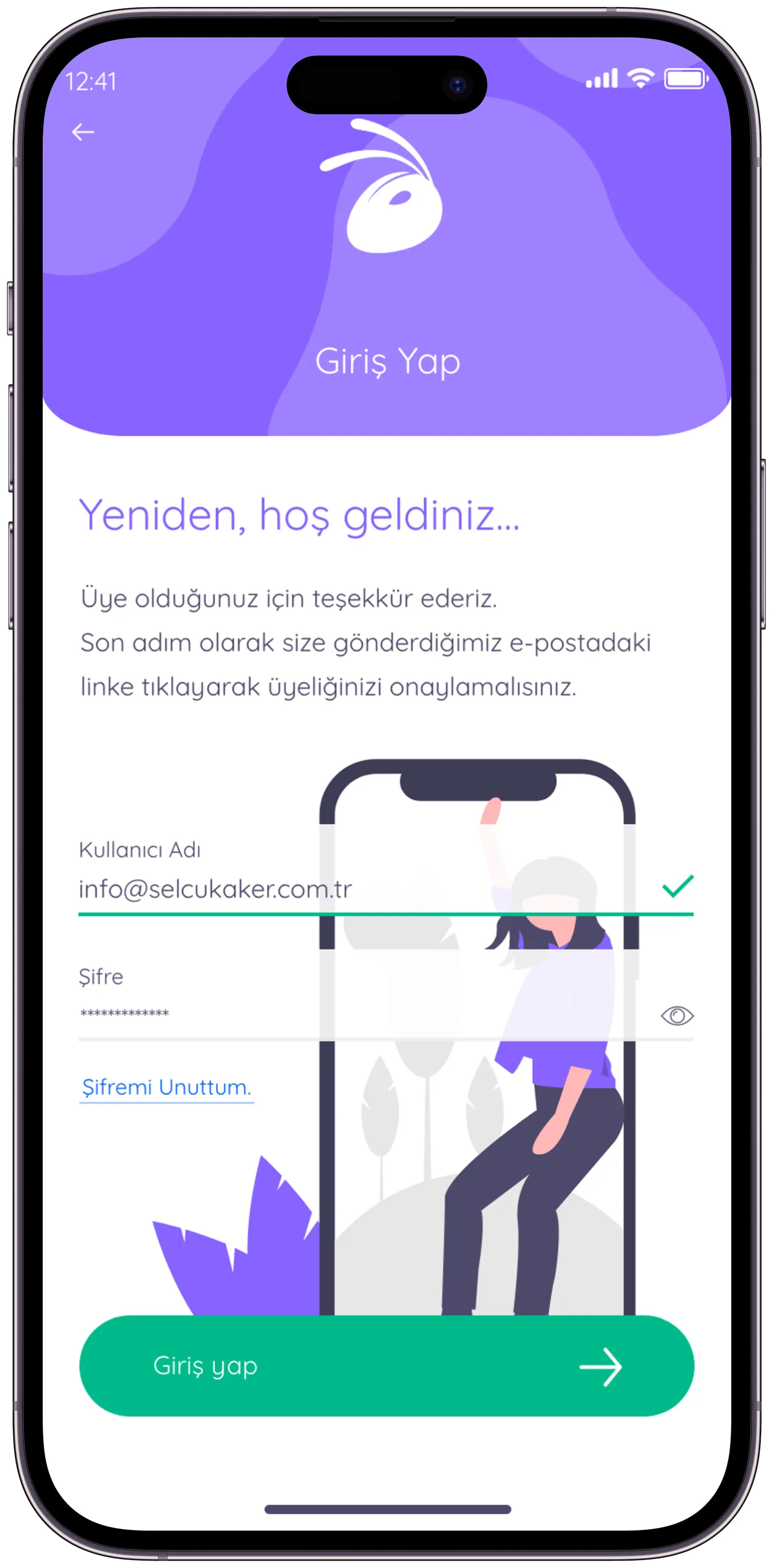 Determinant App — tasarım 5