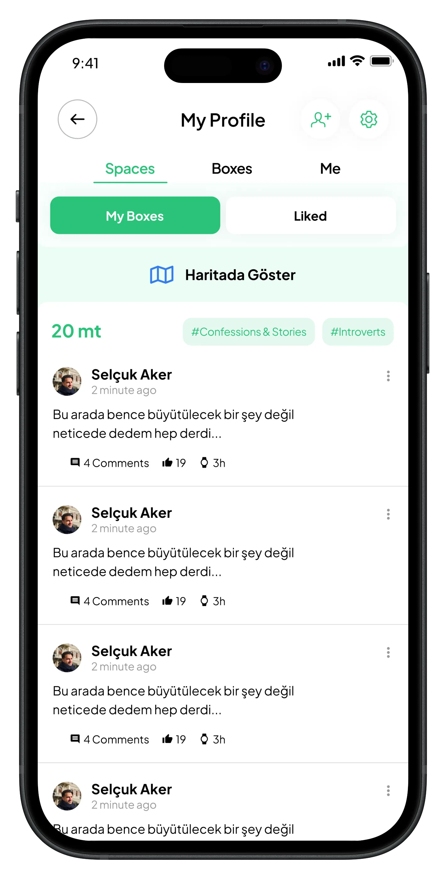Auglinn Mobile App — tasarım 47