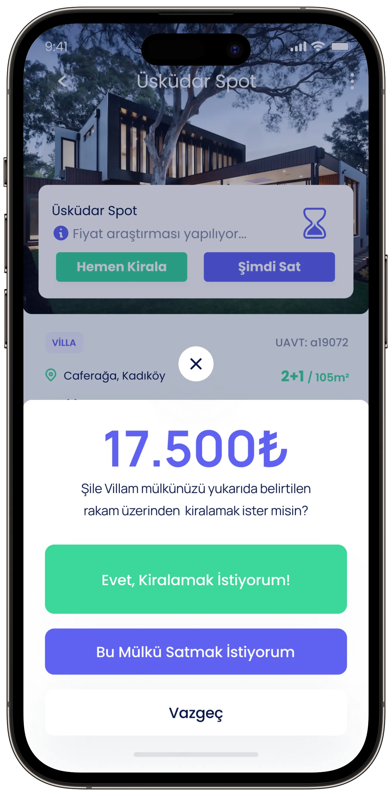Real Estate App — tasarım 24