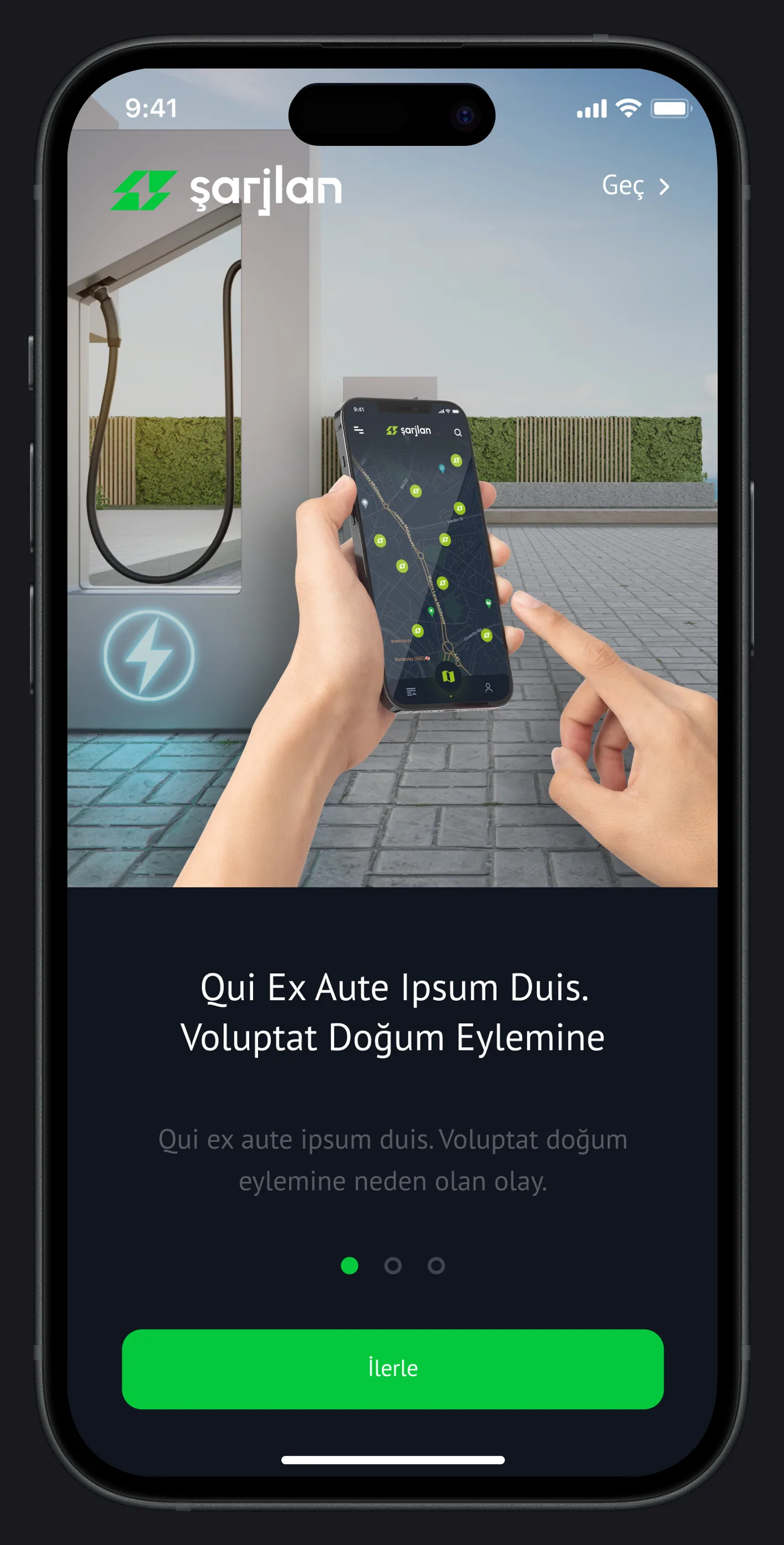 Car Charging Stations App — tasarım 26