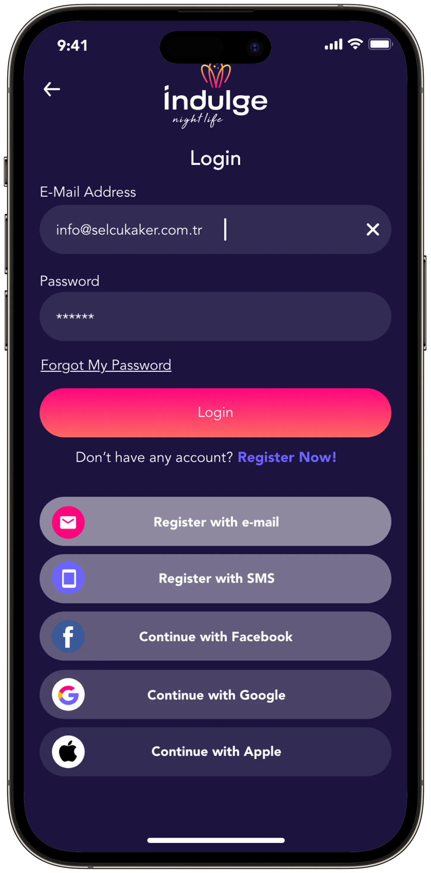 Indulge Social — tasarım 22