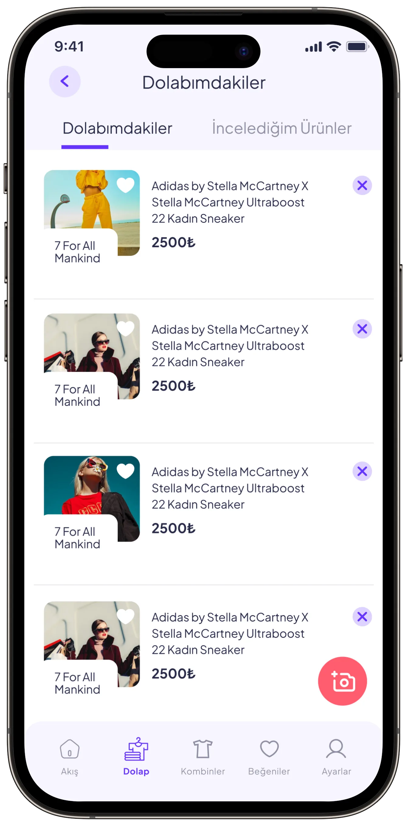 Fashion App — tasarım 25