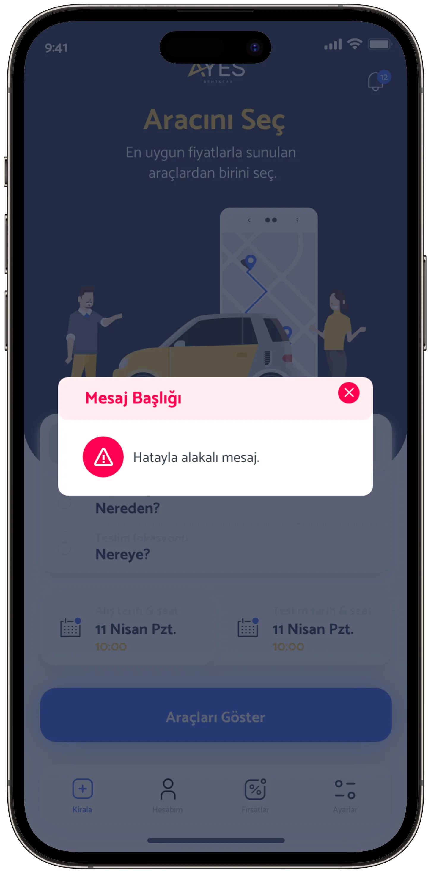 Ayes Rent A Car — tasarım 22