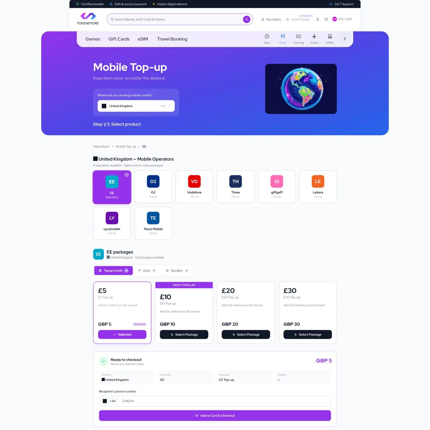 TokenStore — tasarım 15