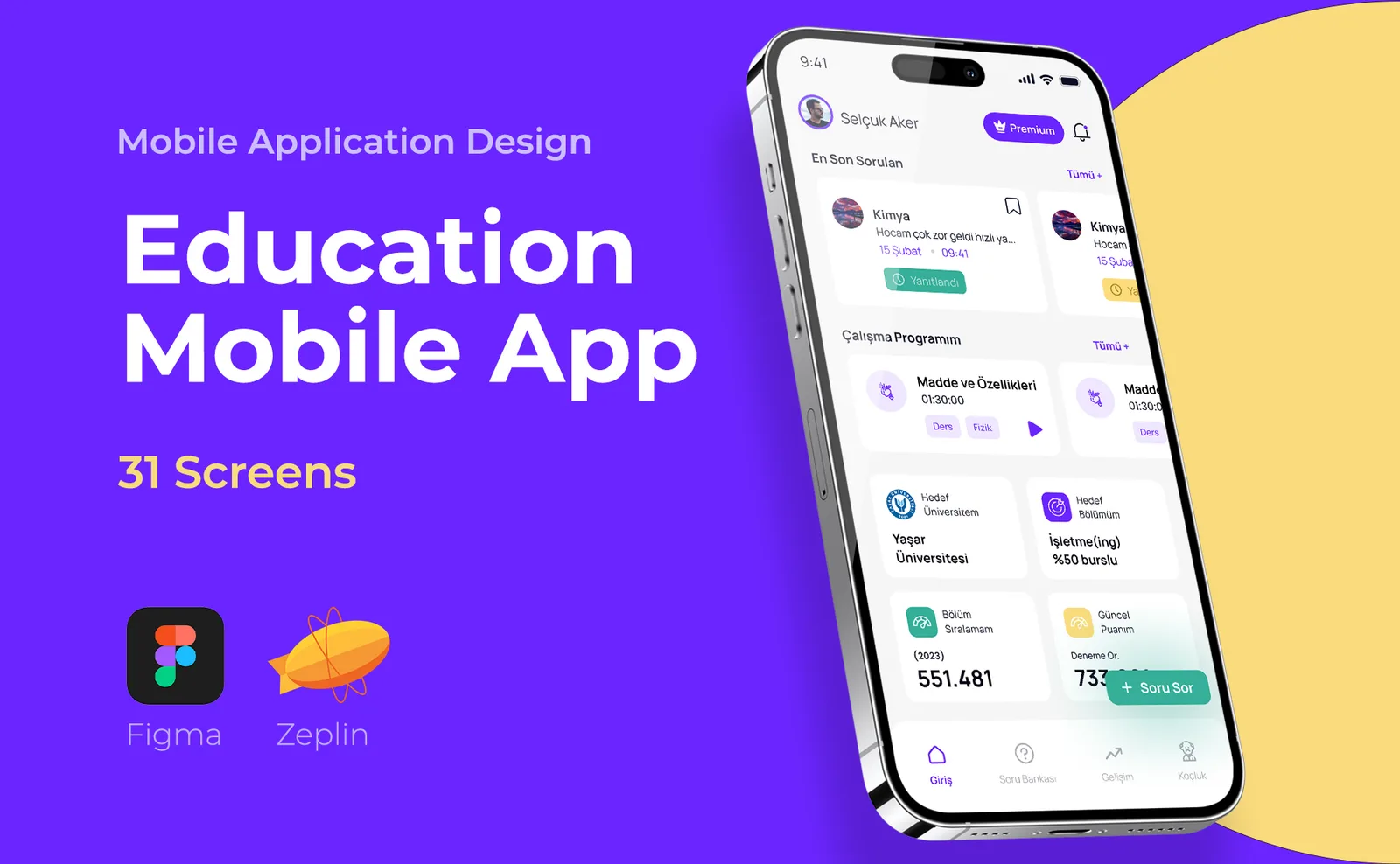 Question Based Education App