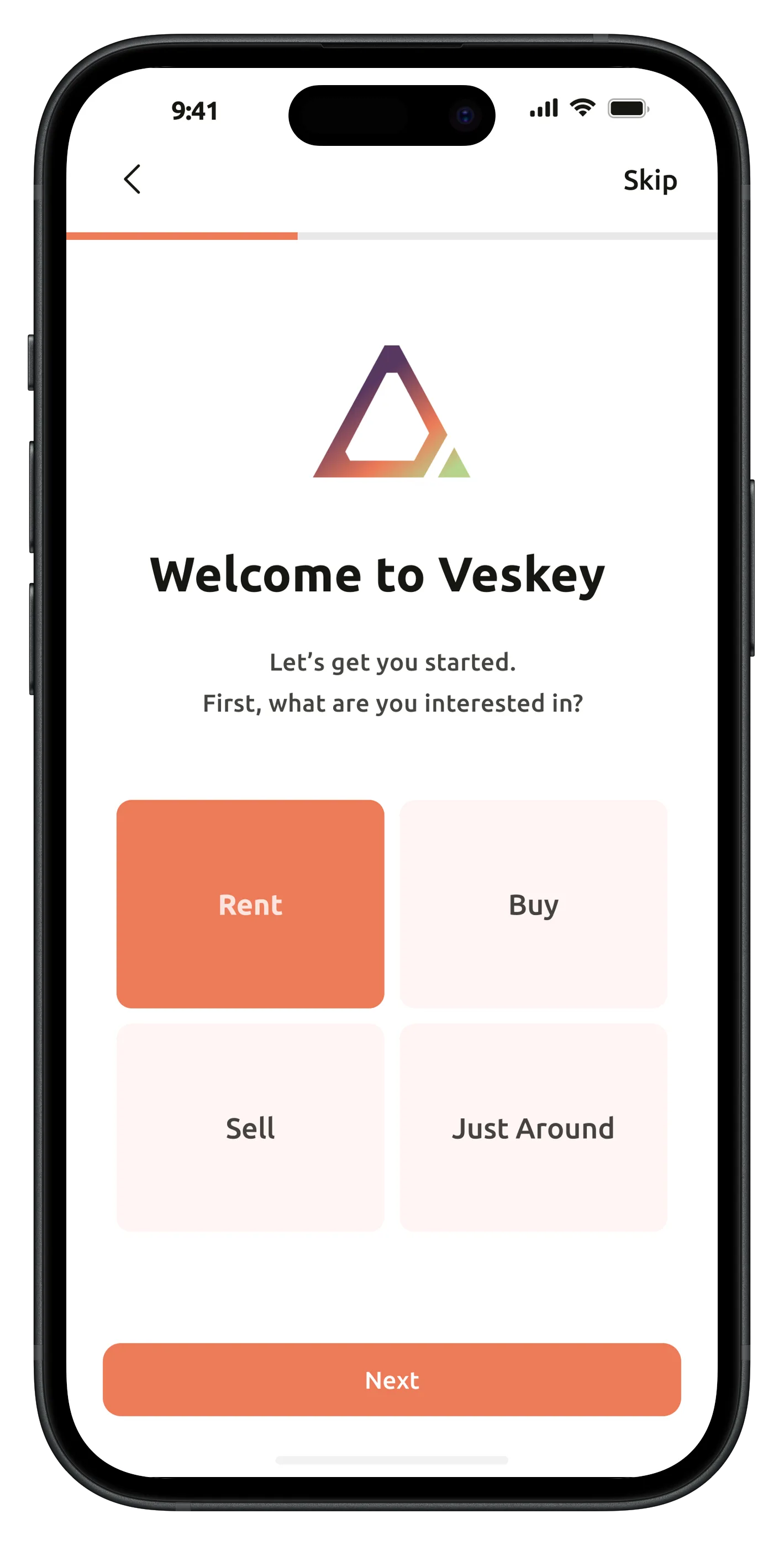 Real Estate App — tasarım 23