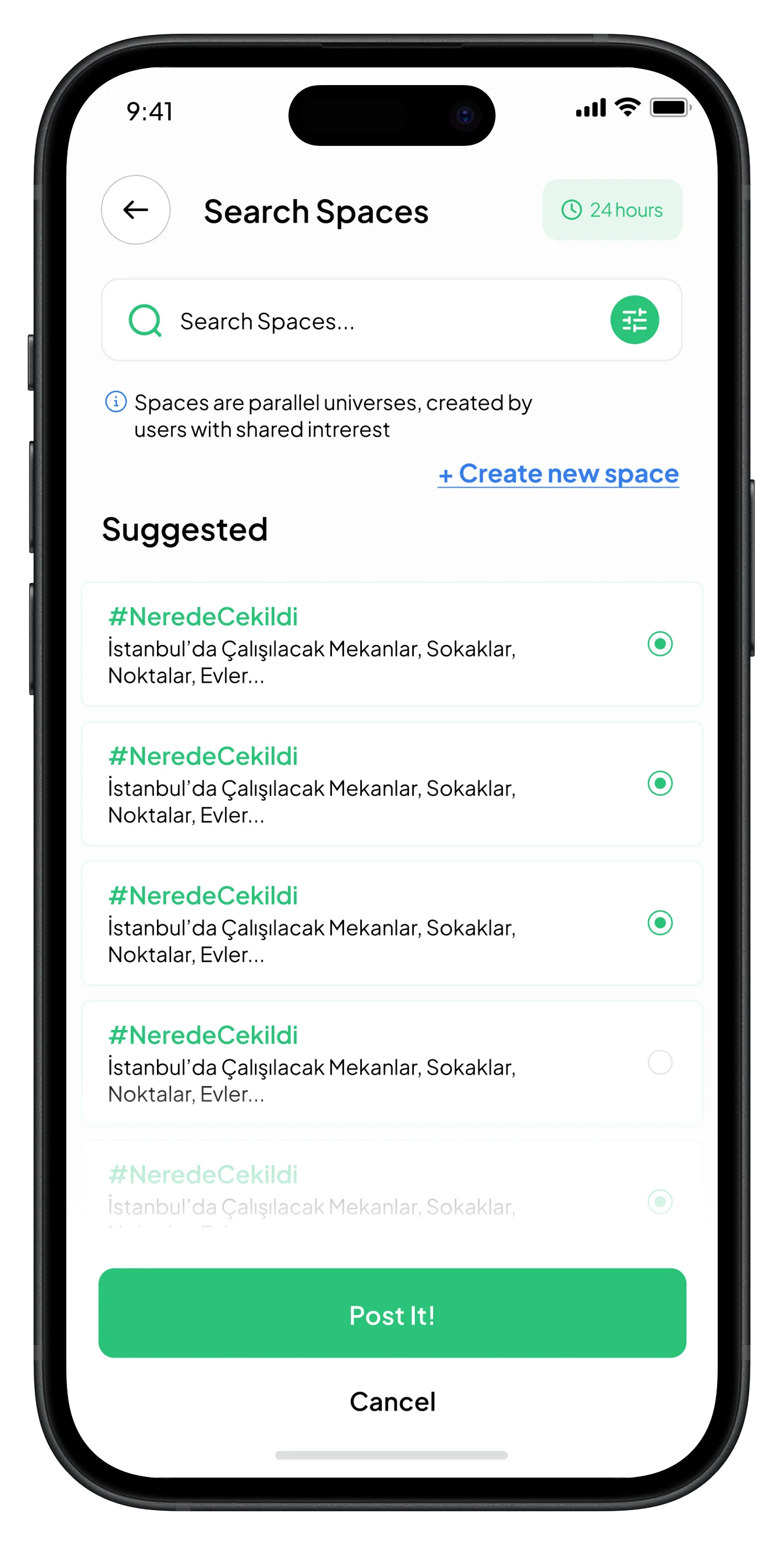Auglinn Mobile App — tasarım 30