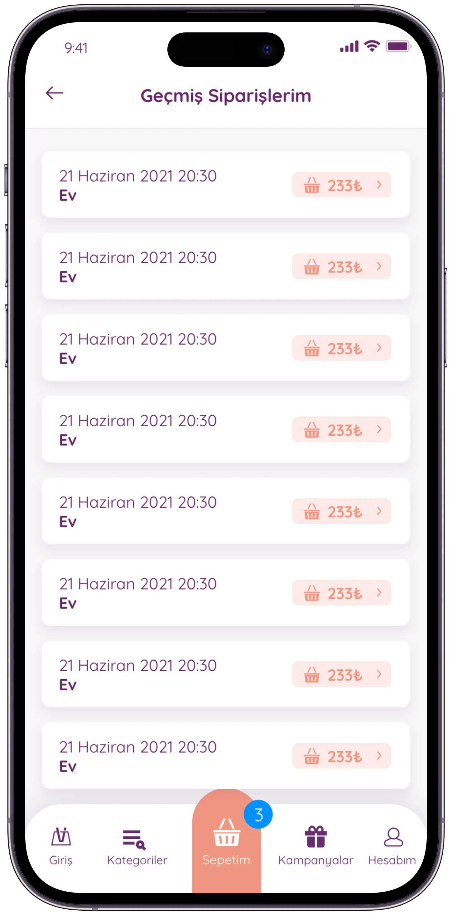 Violet MarketPlace — tasarım 10