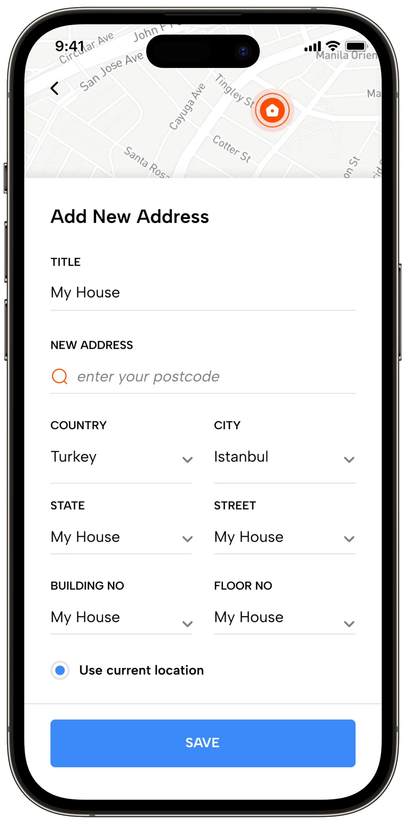Food Delivery — tasarım 26
