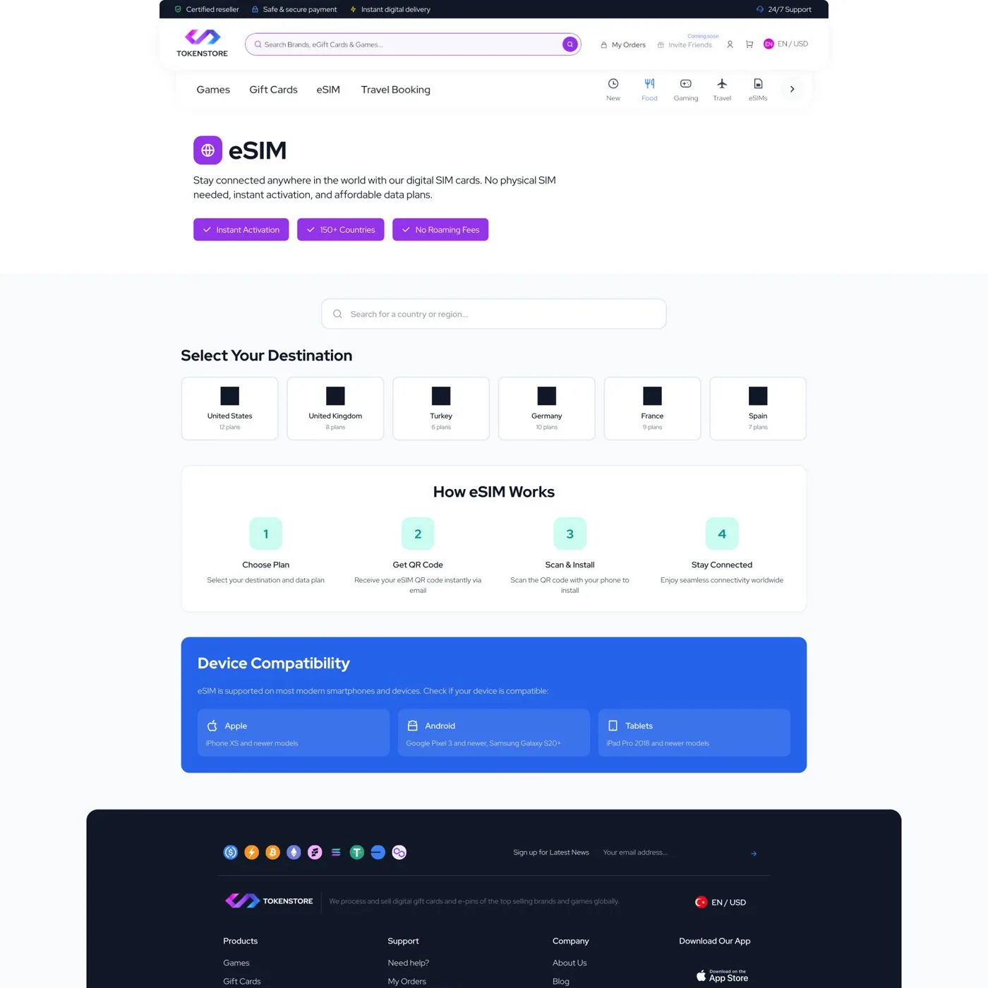 TokenStore — tasarım 29