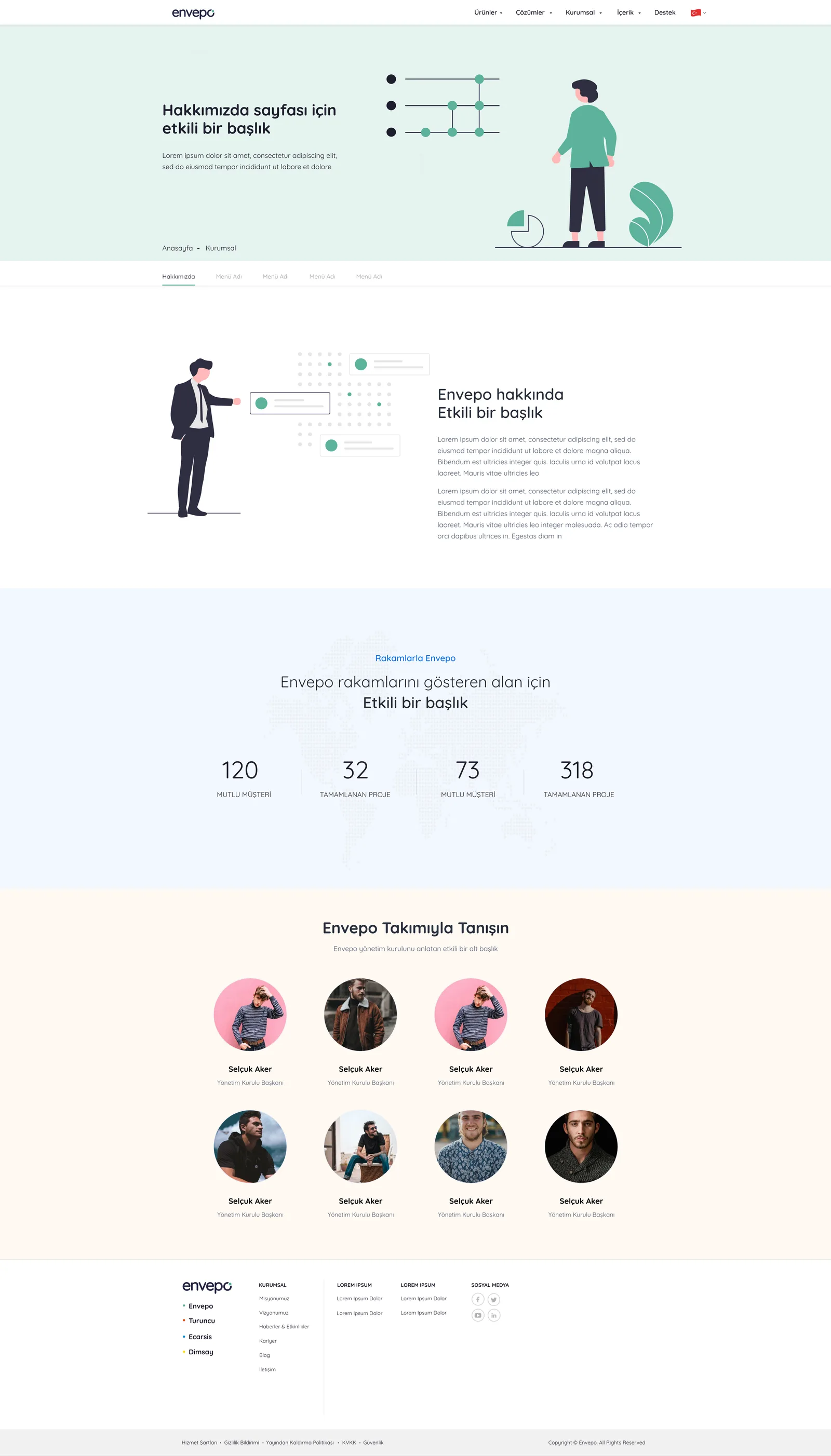 Envapo Corporate — tasarım 3