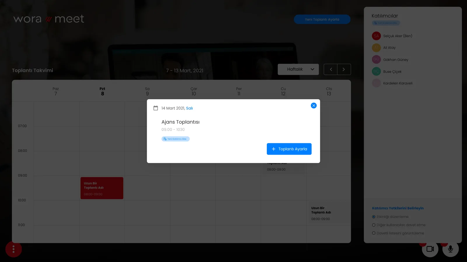 Wora Online Meet — tasarım 27