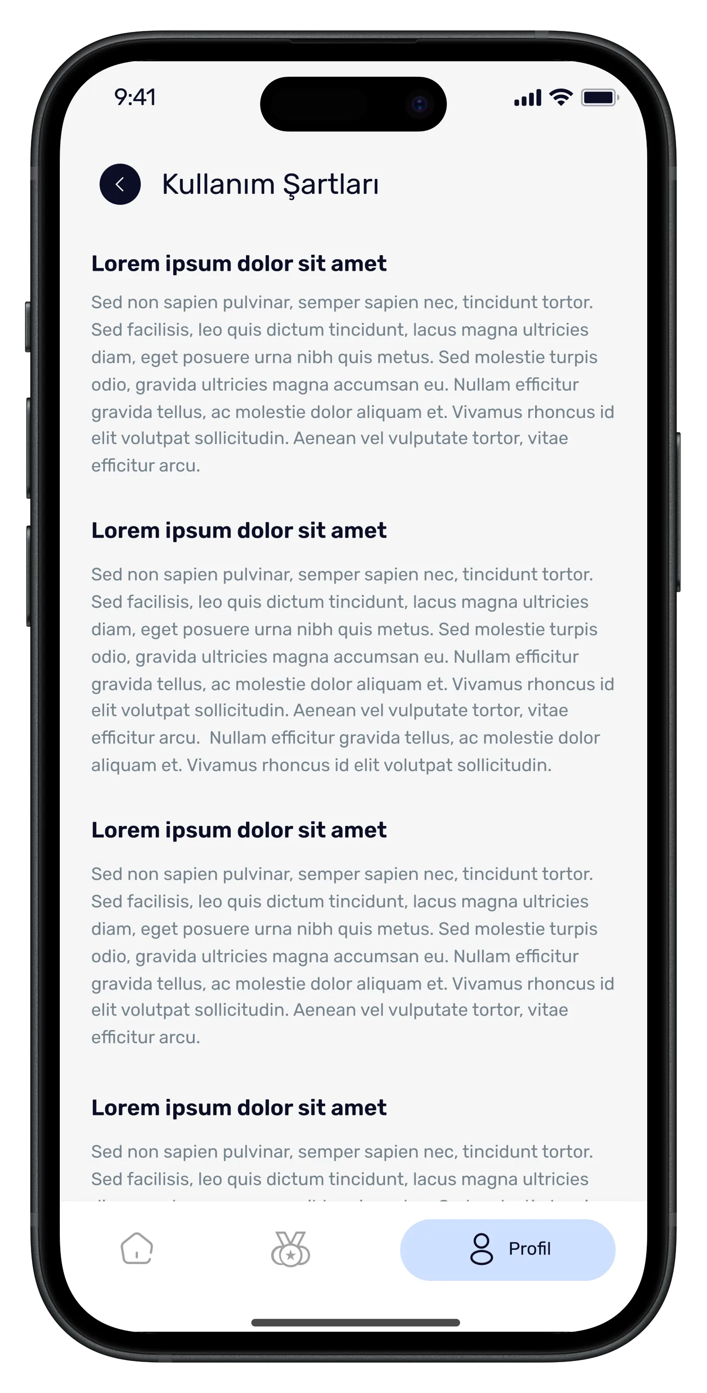 Learn English Mobile App — tasarım 21