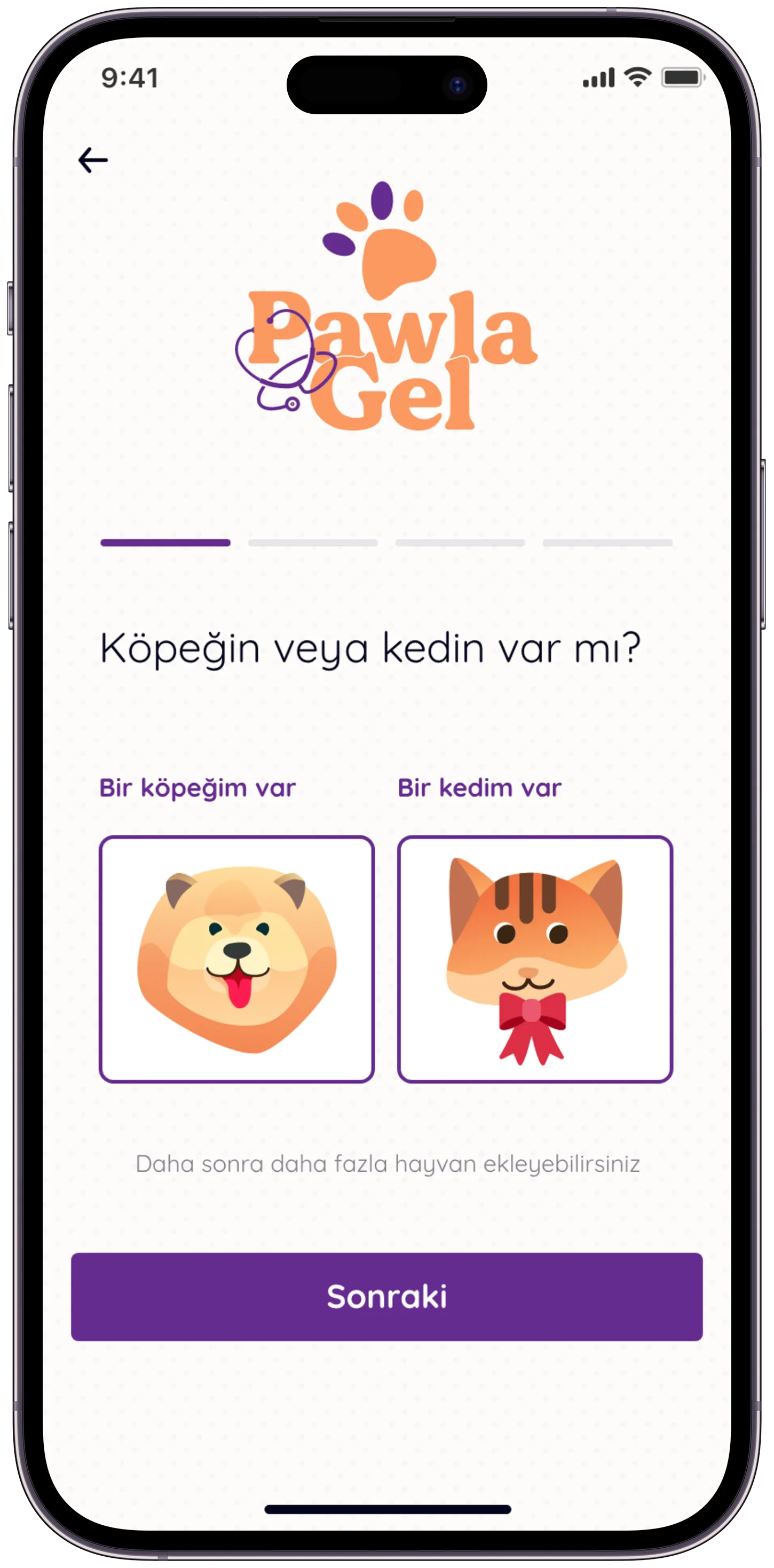 Pawla Pet App — tasarım 28