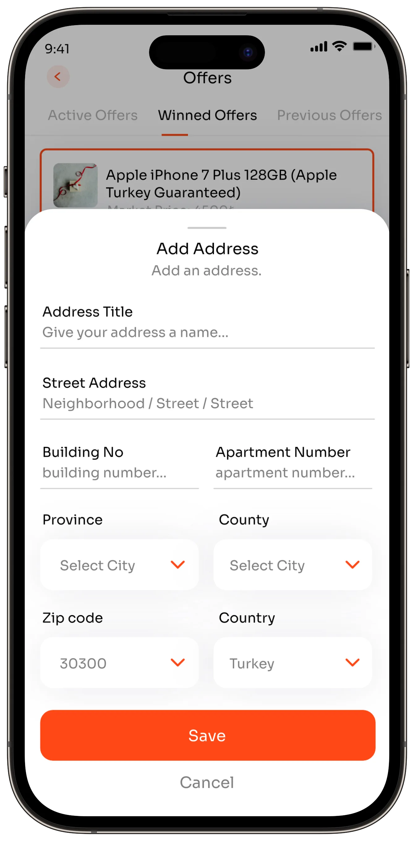 Offer App — tasarım 46