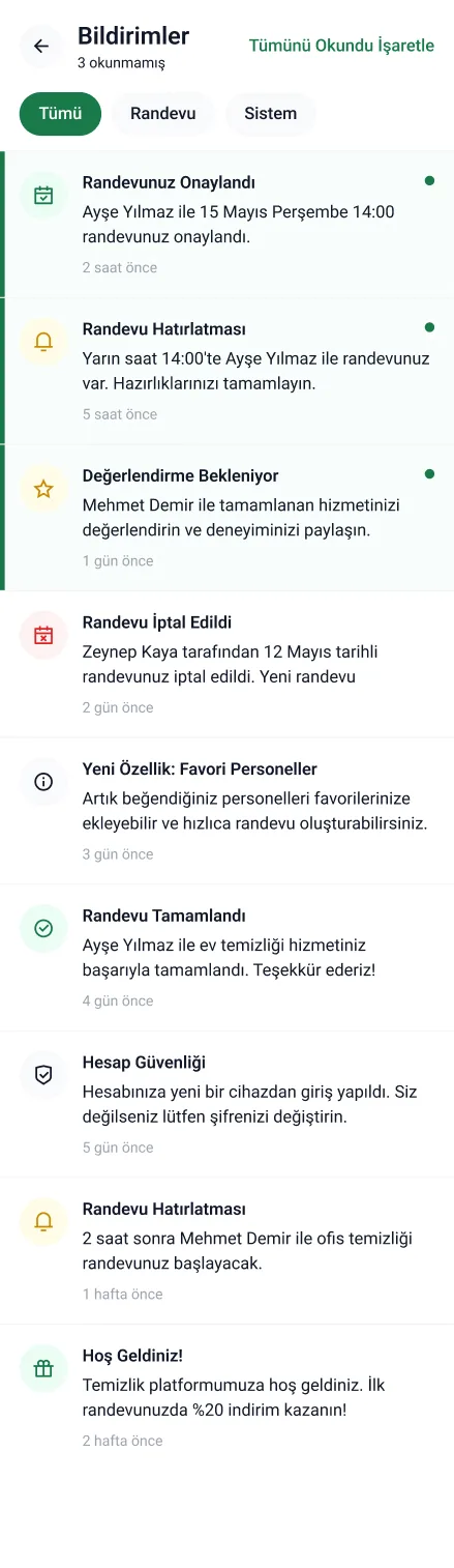 Clean Lab App — tasarım 19