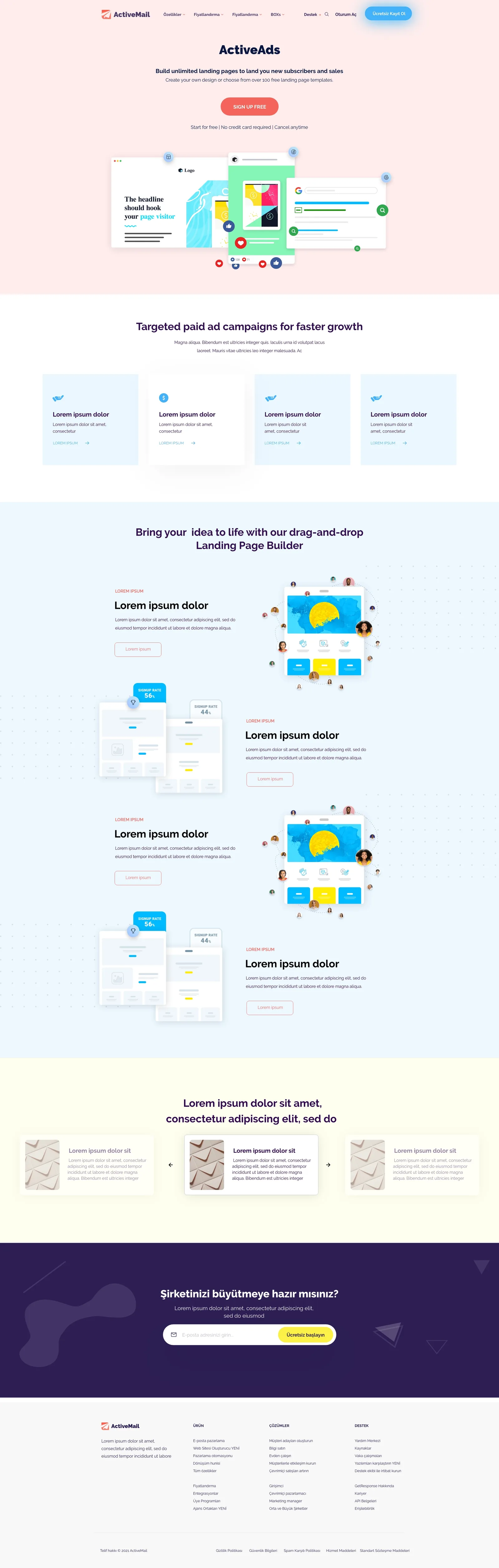 Active Mail — tasarım 1