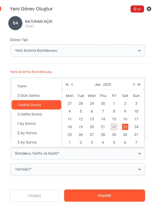 Leadport Customer App — tasarım 24