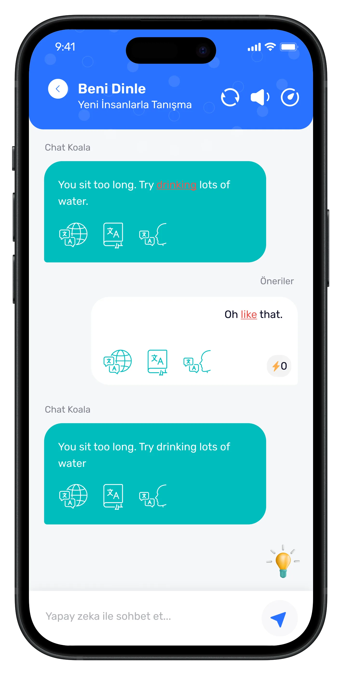 Learn English Mobile App — tasarım 33